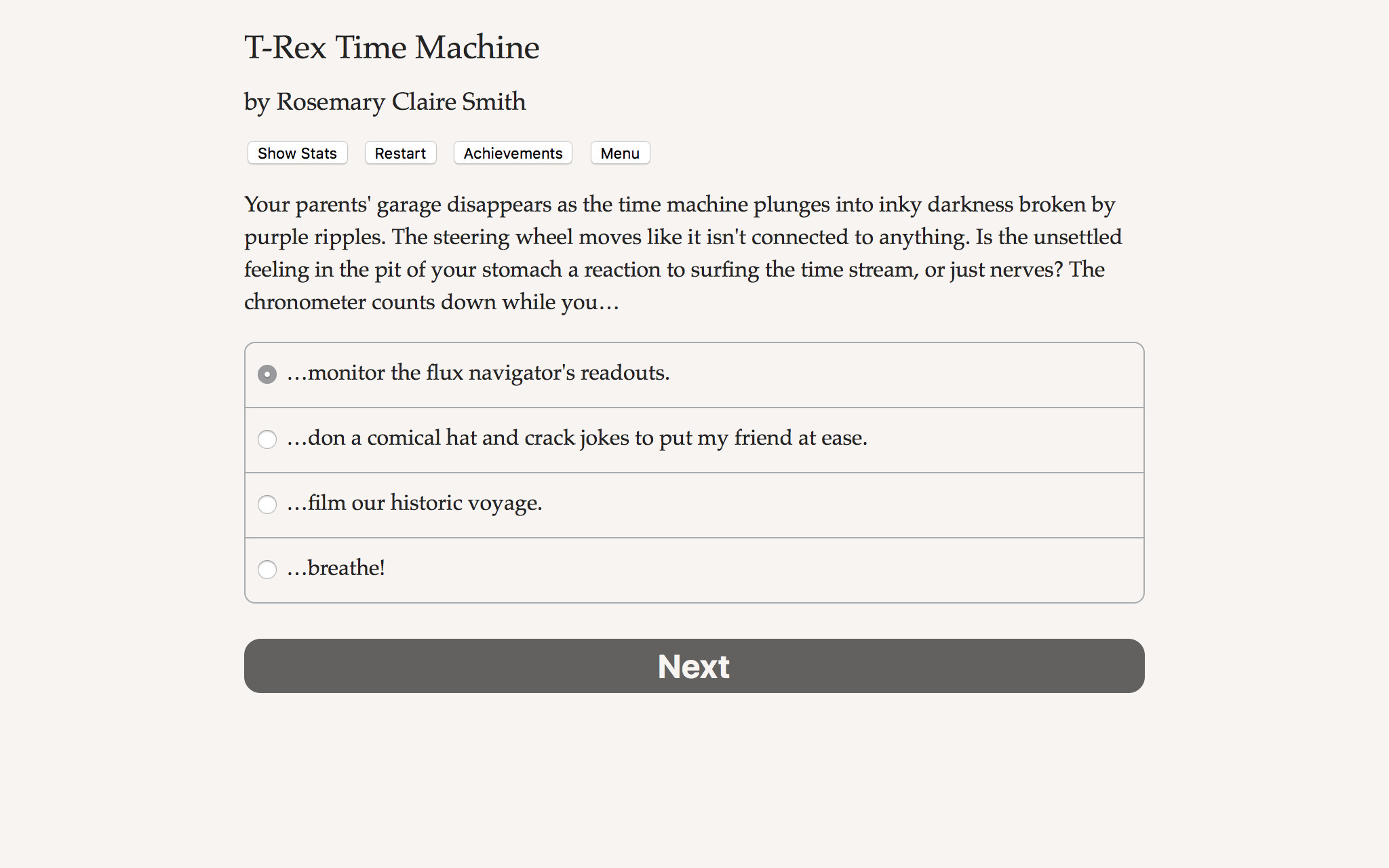 T-Rex Time Machine screenshot 4