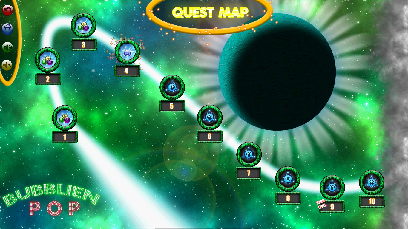 Bubblien Pop screenshot 1