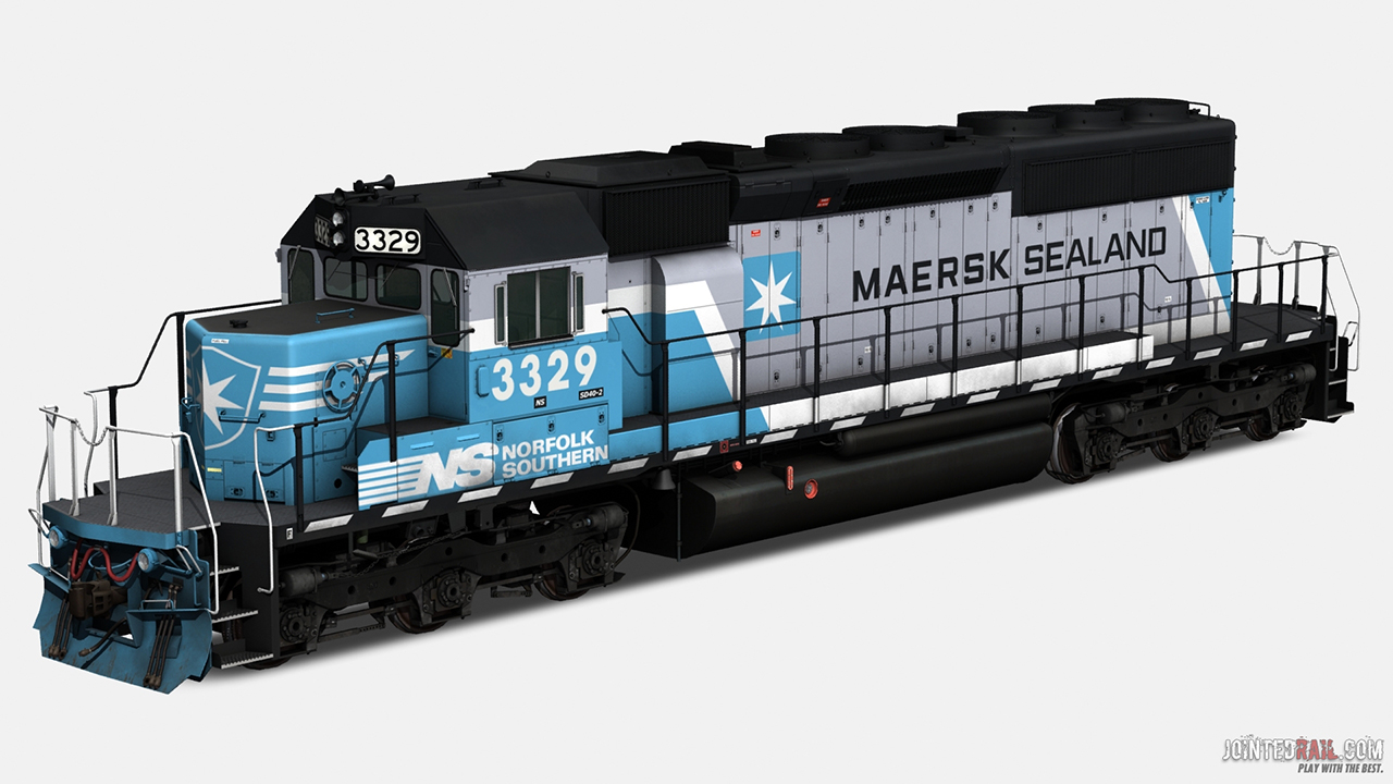 TANE DLC - EMD SD40-2 - Maersk on Steam