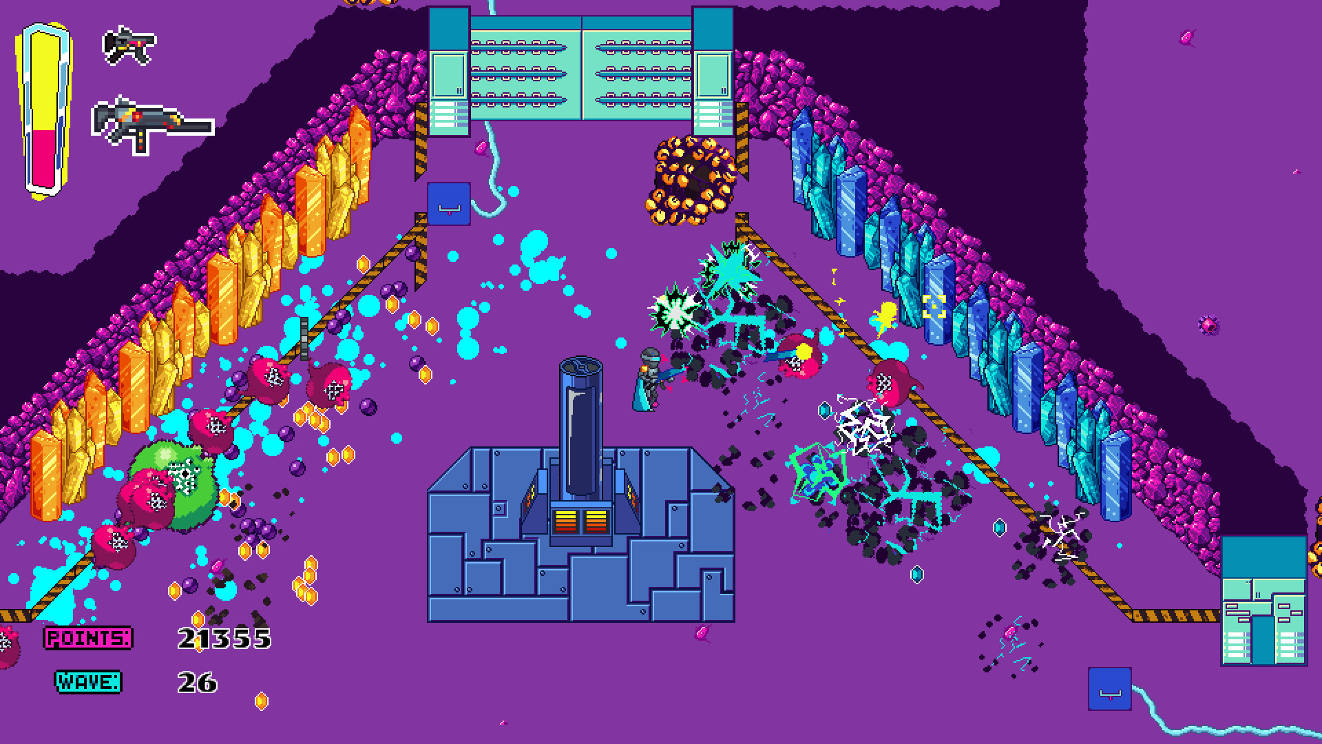 Zyxia: Neon Termination screenshot 3