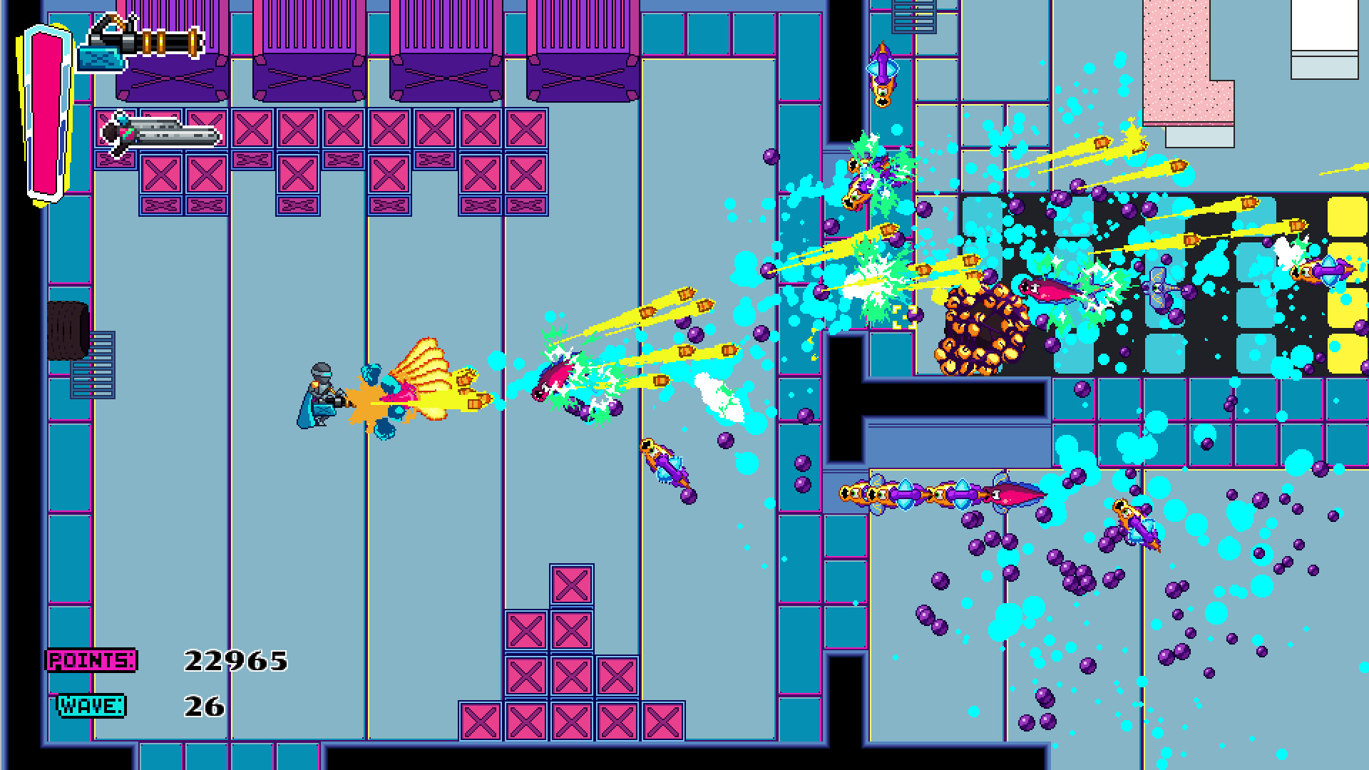 Zyxia: Neon Termination screenshot 1