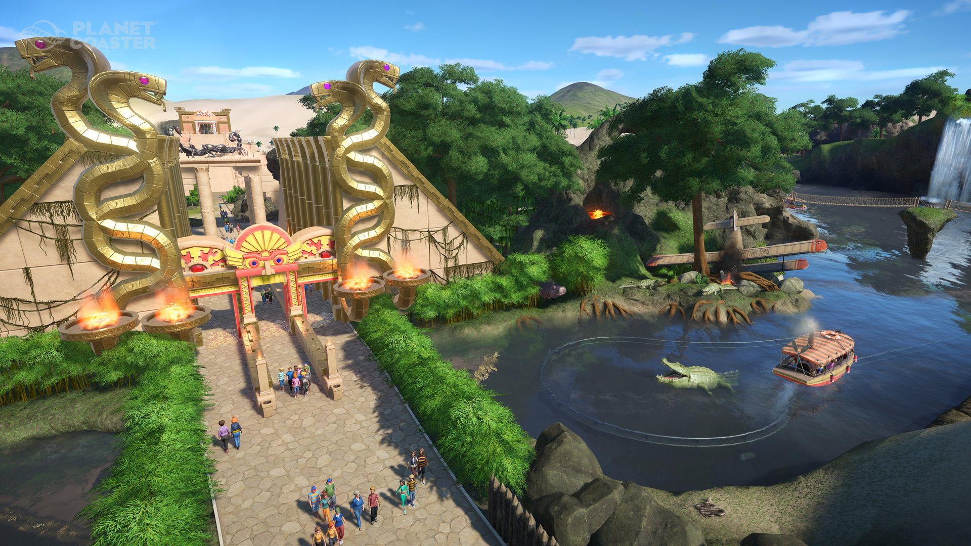 Planet Coaster - Adventure Pack screenshot 1
