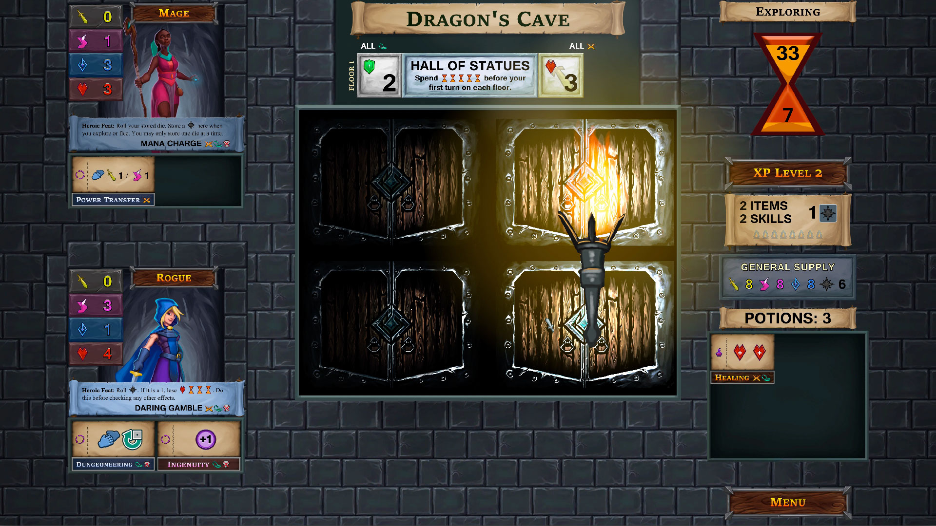 One Deck Dungeon screenshot 2