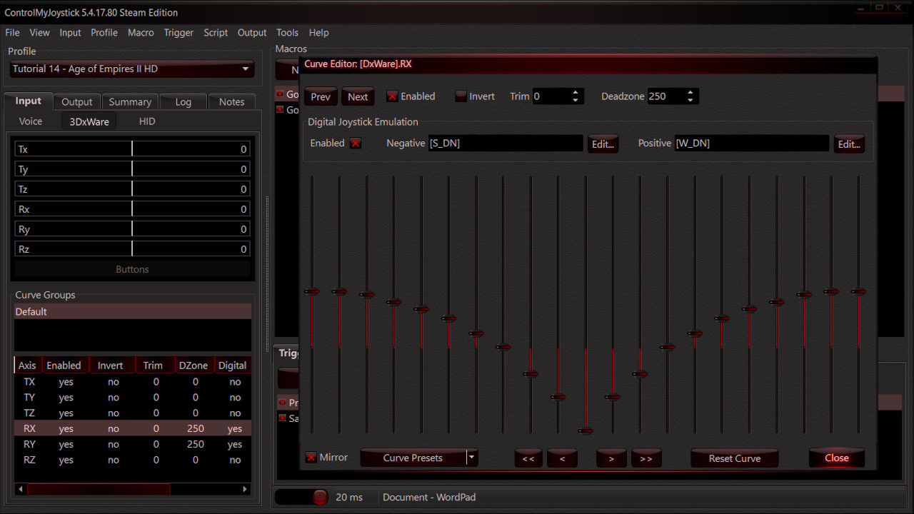 ControlMyJoystick screenshot 1