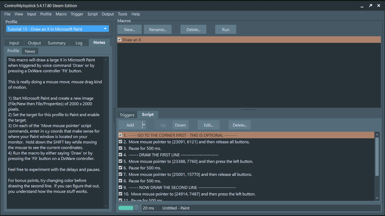 ControlMyJoystick screenshot 3