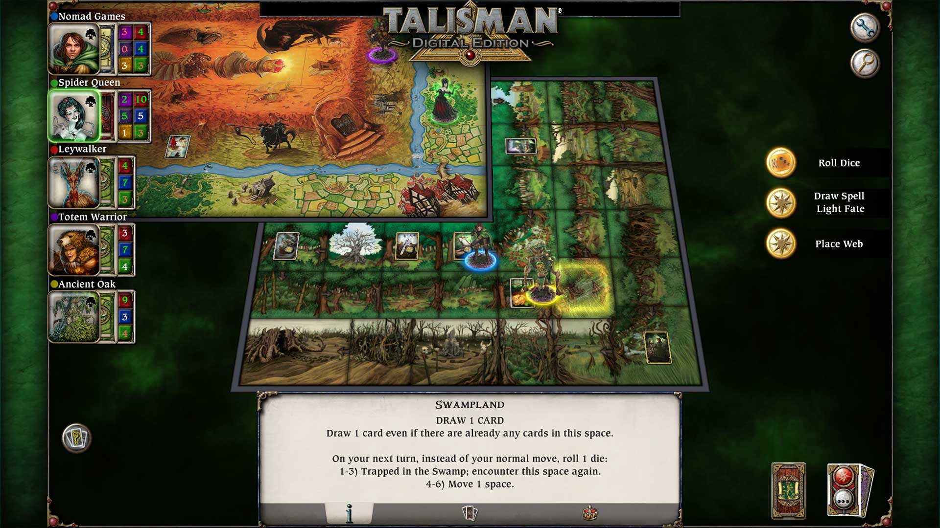 Talisman - The Woodland Expansion screenshot 2