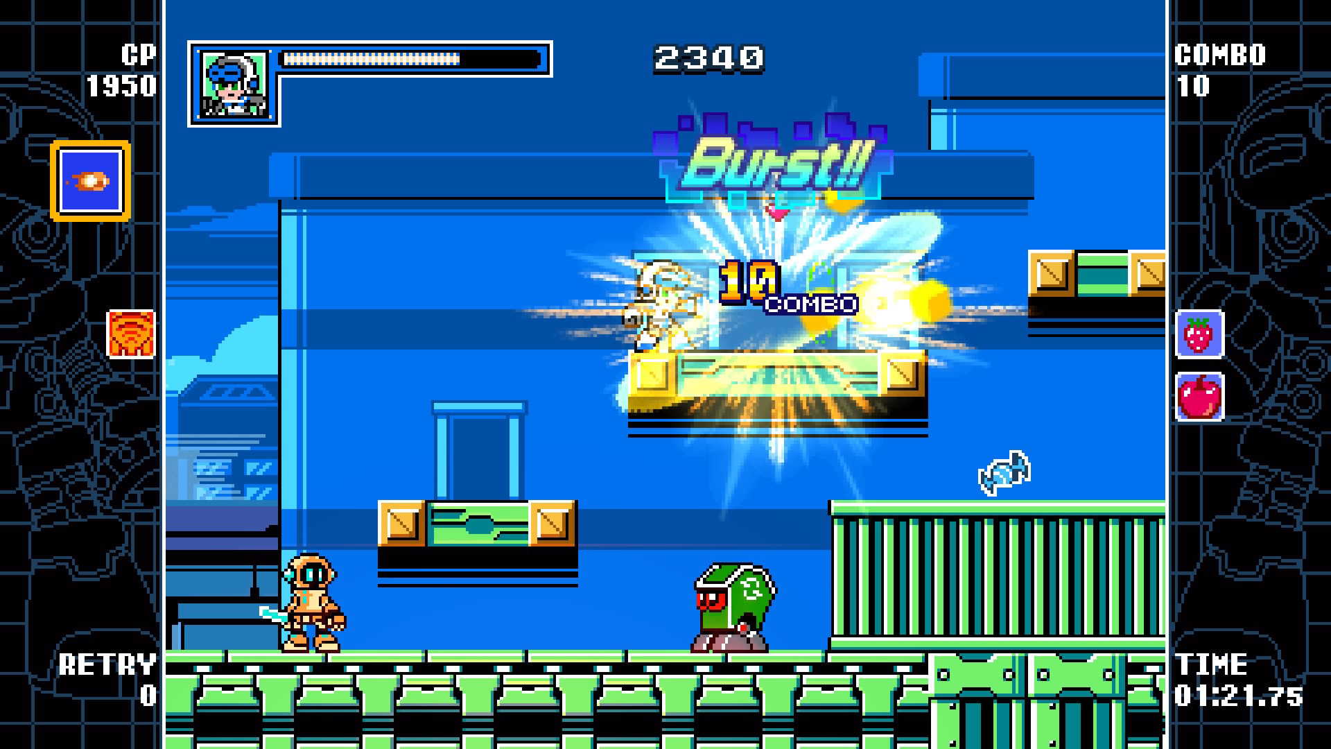 Mighty Gunvolt Burst screenshot 1