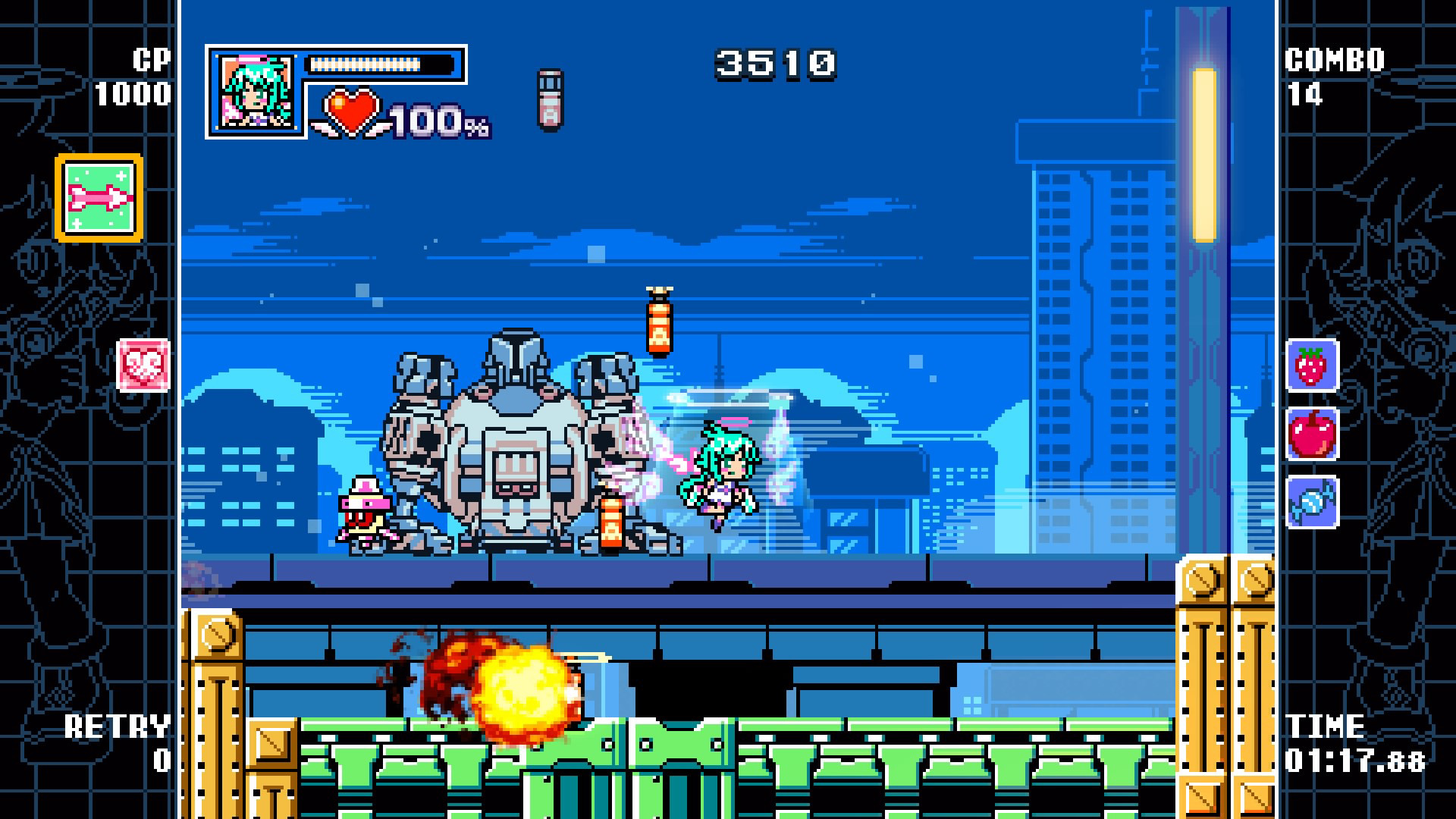Mighty Gunvolt Burst screenshot 5