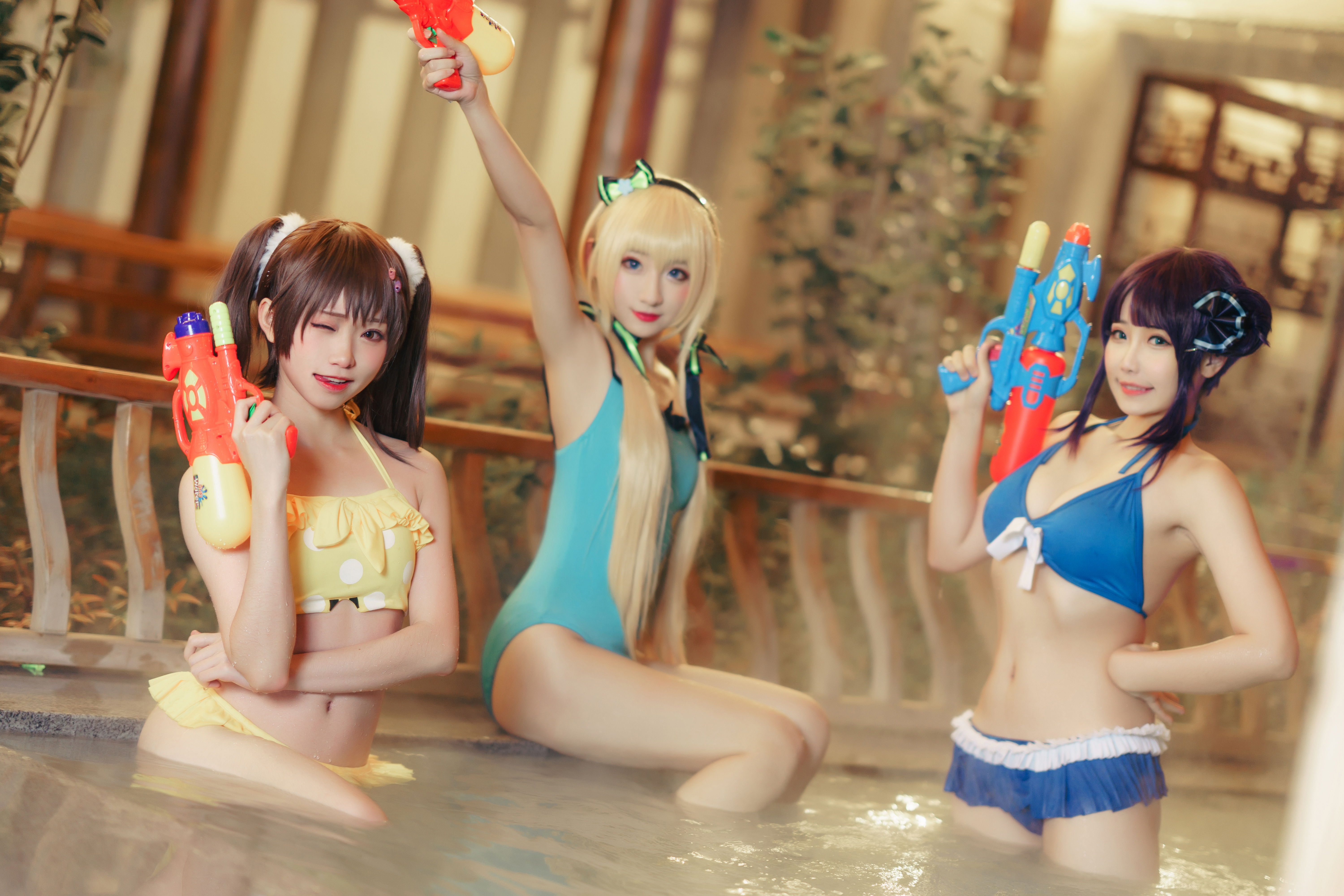 Tricolour Lovestory Cosplay Album screenshot 5