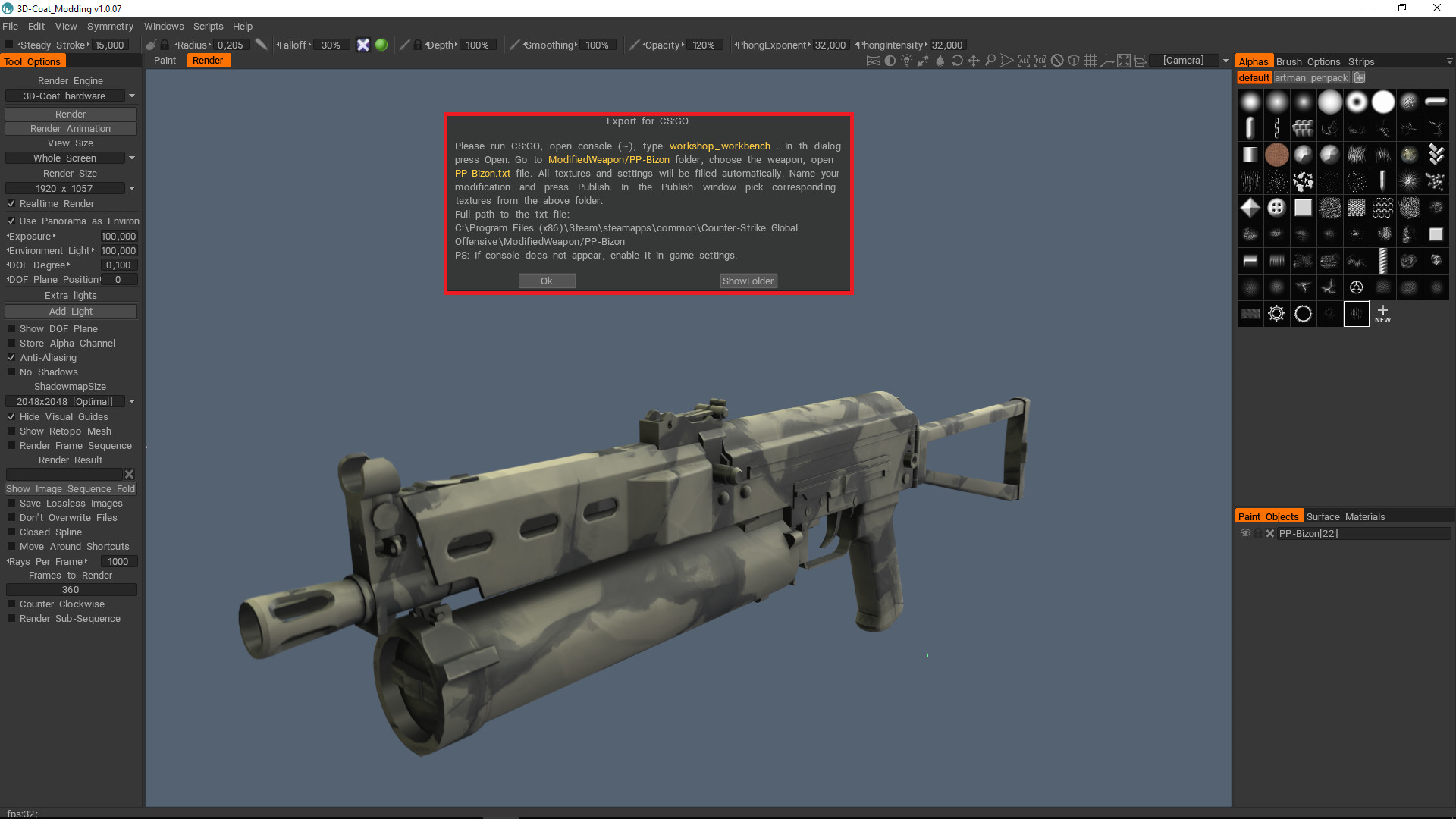 3DCoat Modding Tool screenshot 1