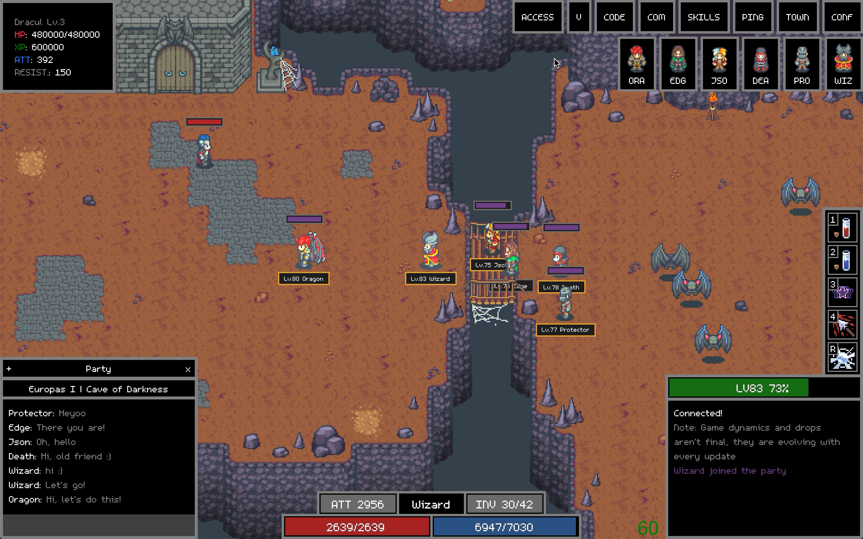 Adventure Land - The Code MMORPG screenshot 3