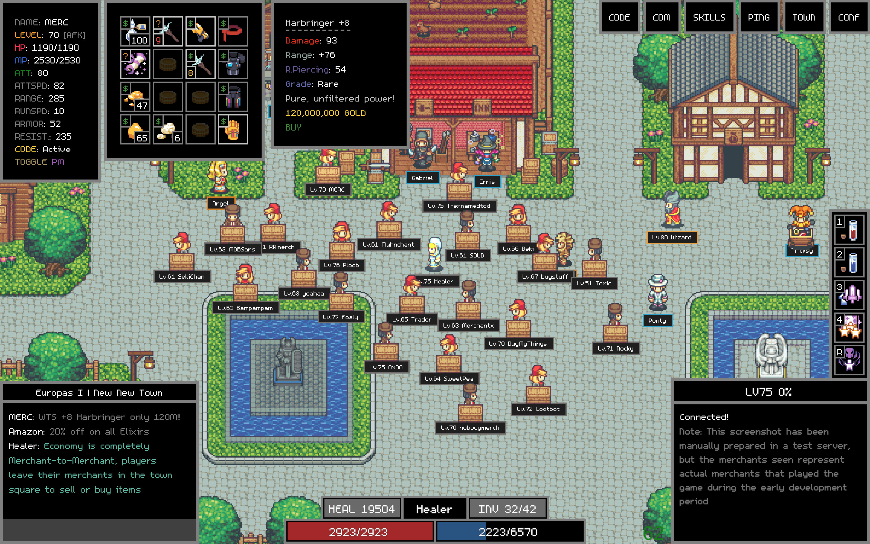 Adventure Land - The Code MMORPG screenshot 7
