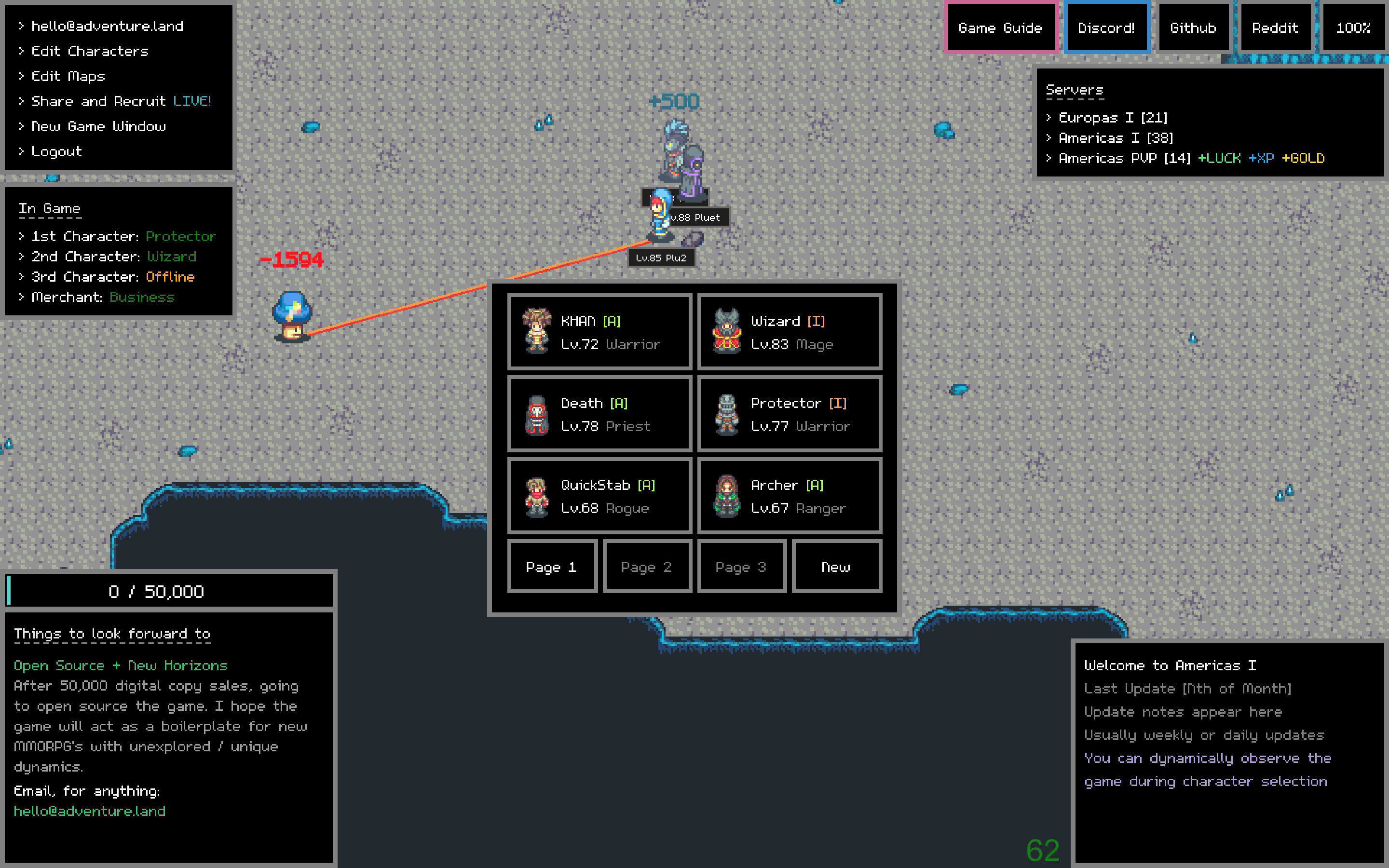 Adventure Land - The Code MMORPG screenshot 6