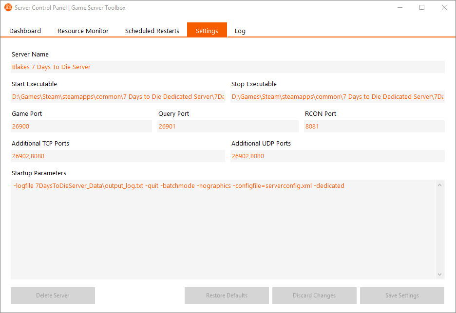 Game Server Toolbox screenshot 6