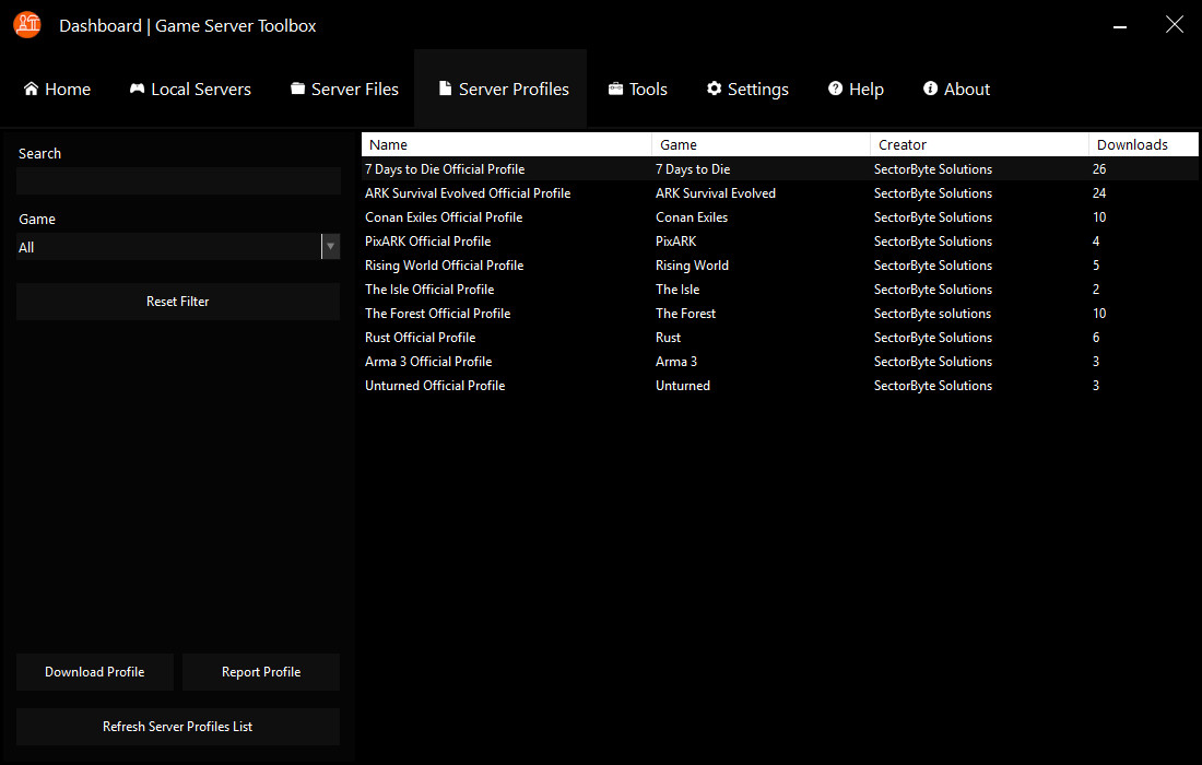 Game Server Toolbox screenshot 10