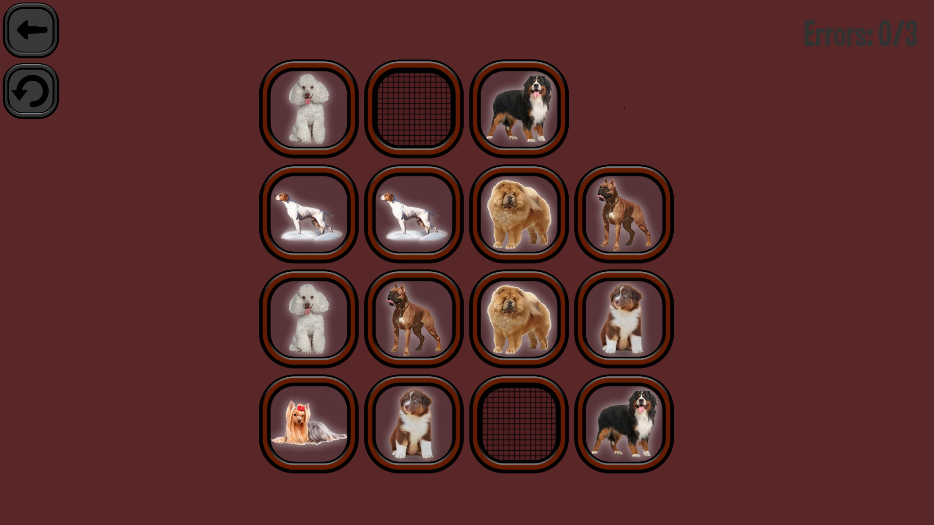 Animals Memory: Dogs screenshot 1