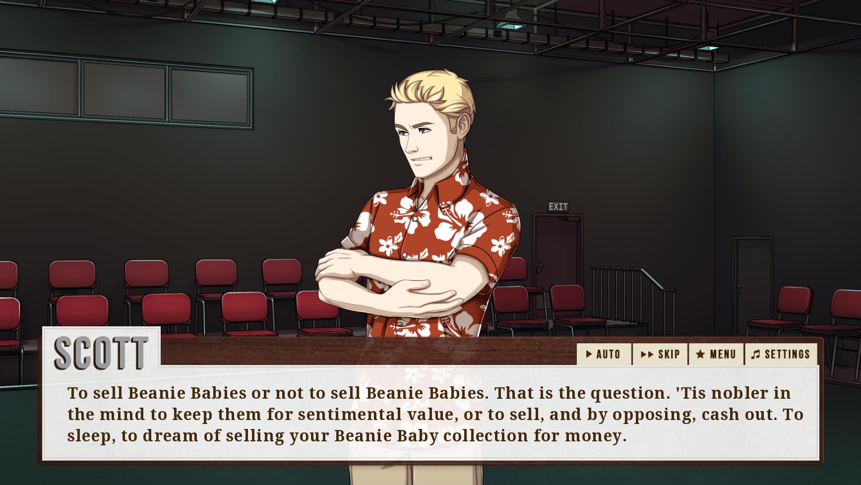 The Ghost of Joe Papp, Charity Scene Pack: The High School Draft screenshot 1
