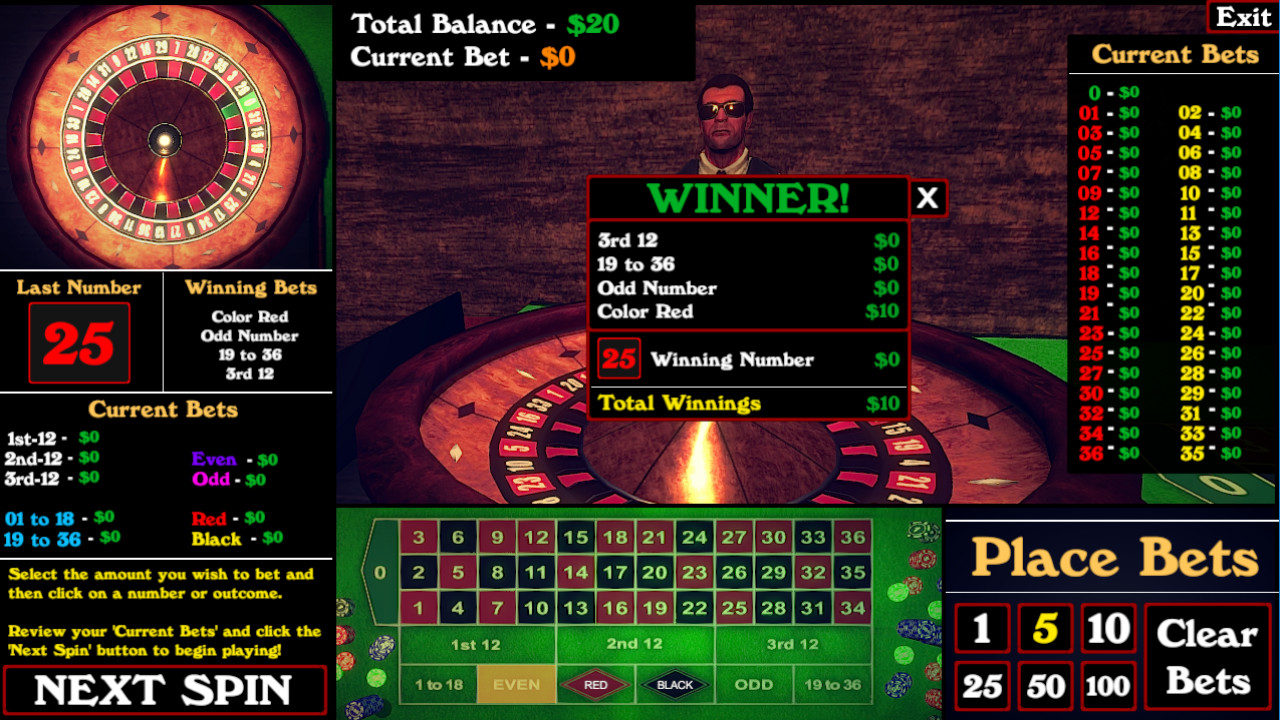 Roulette Simulator screenshot 5