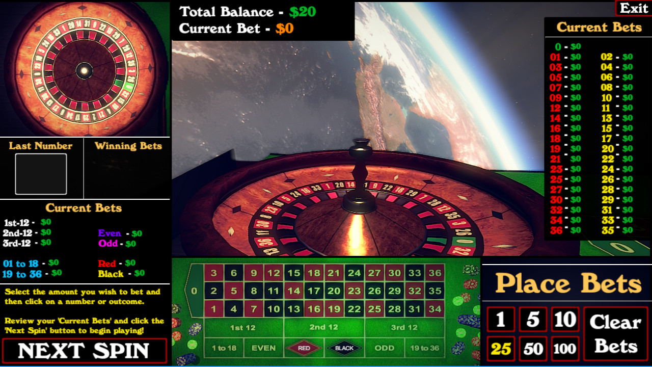 Roulette Simulator screenshot 2