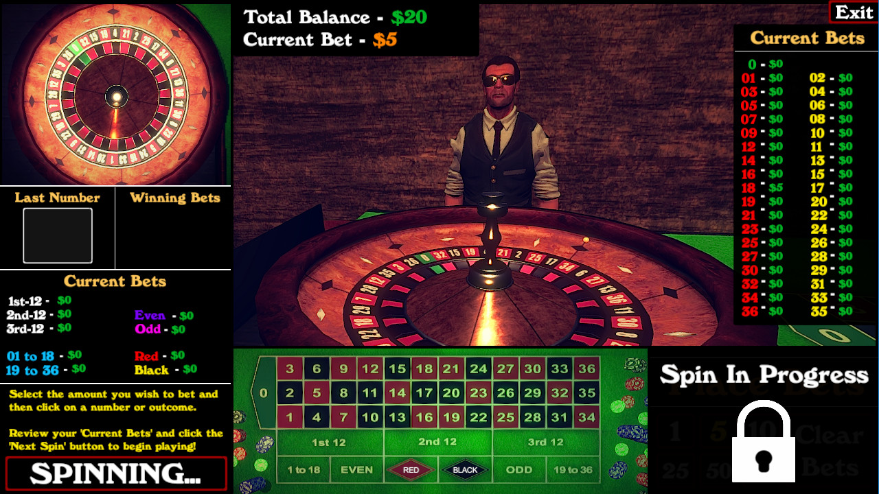 Roulette Simulator screenshot 3