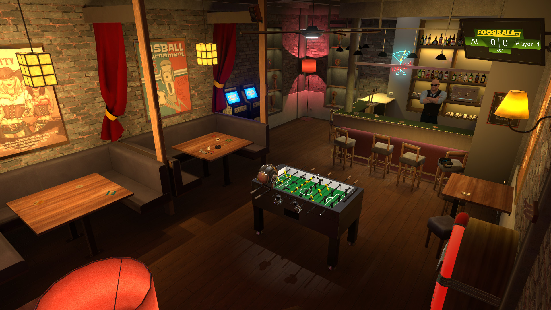 Foosball VR screenshot 8