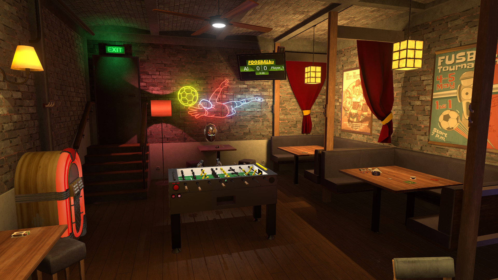 Foosball VR screenshot 9