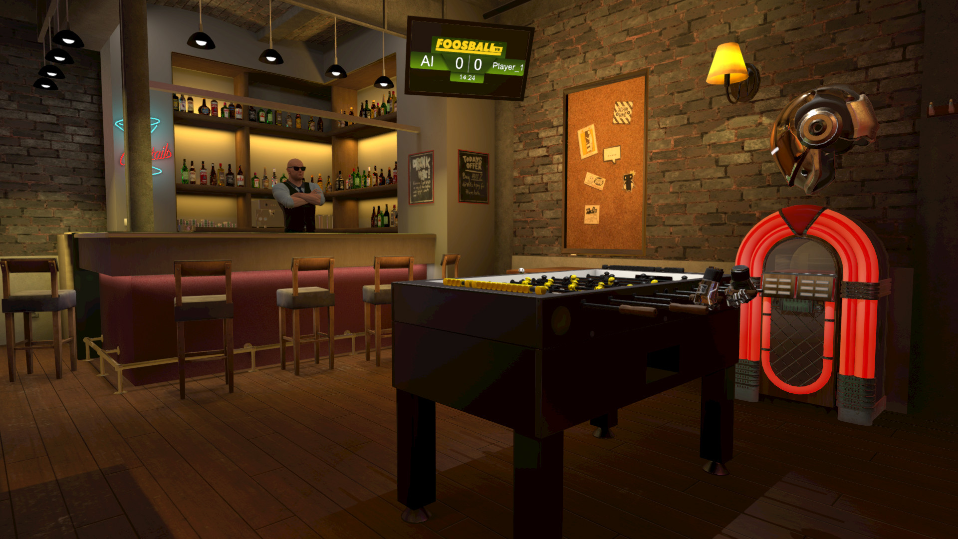 Foosball VR screenshot 11