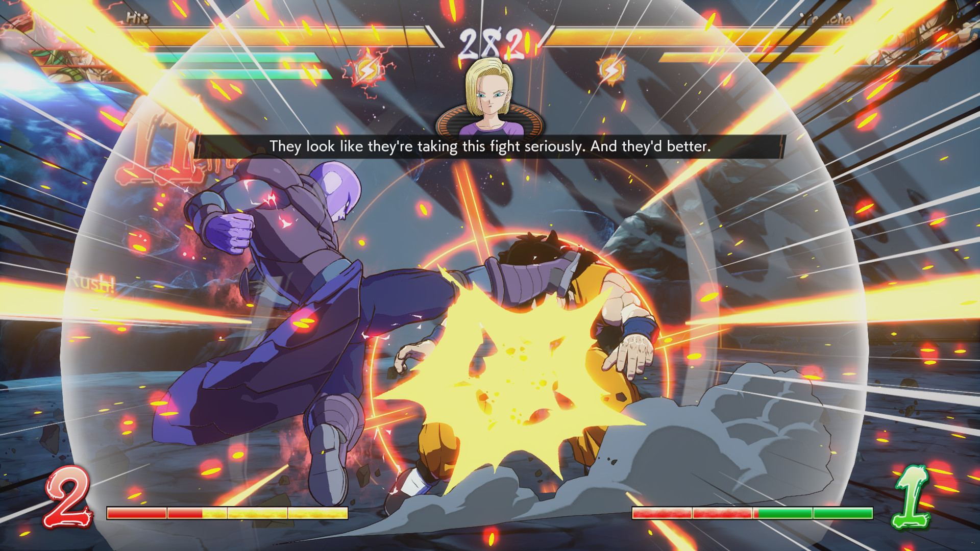 DRAGON BALL FighterZ - Commentator Voice Pack screenshot 1