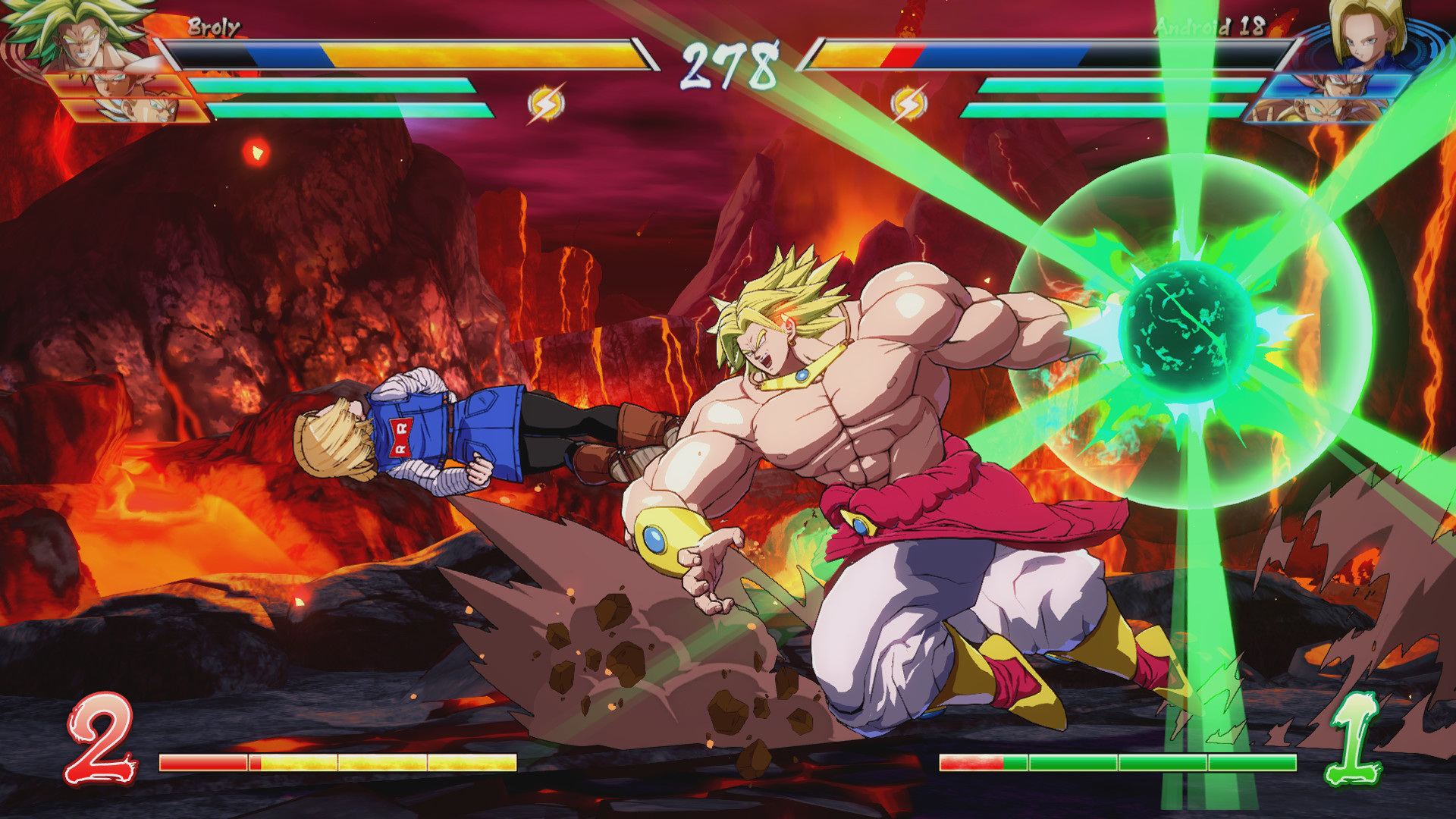 DRAGON BALL FighterZ - Broly screenshot 2