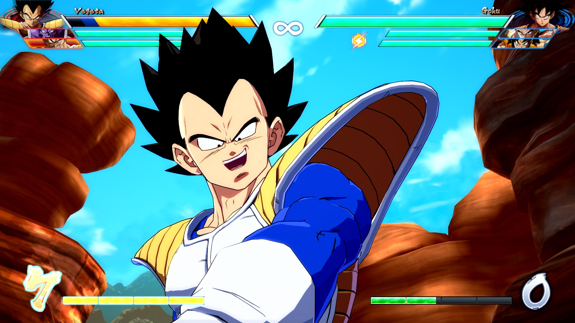 DRAGON BALL FighterZ - Vegeta screenshot 1