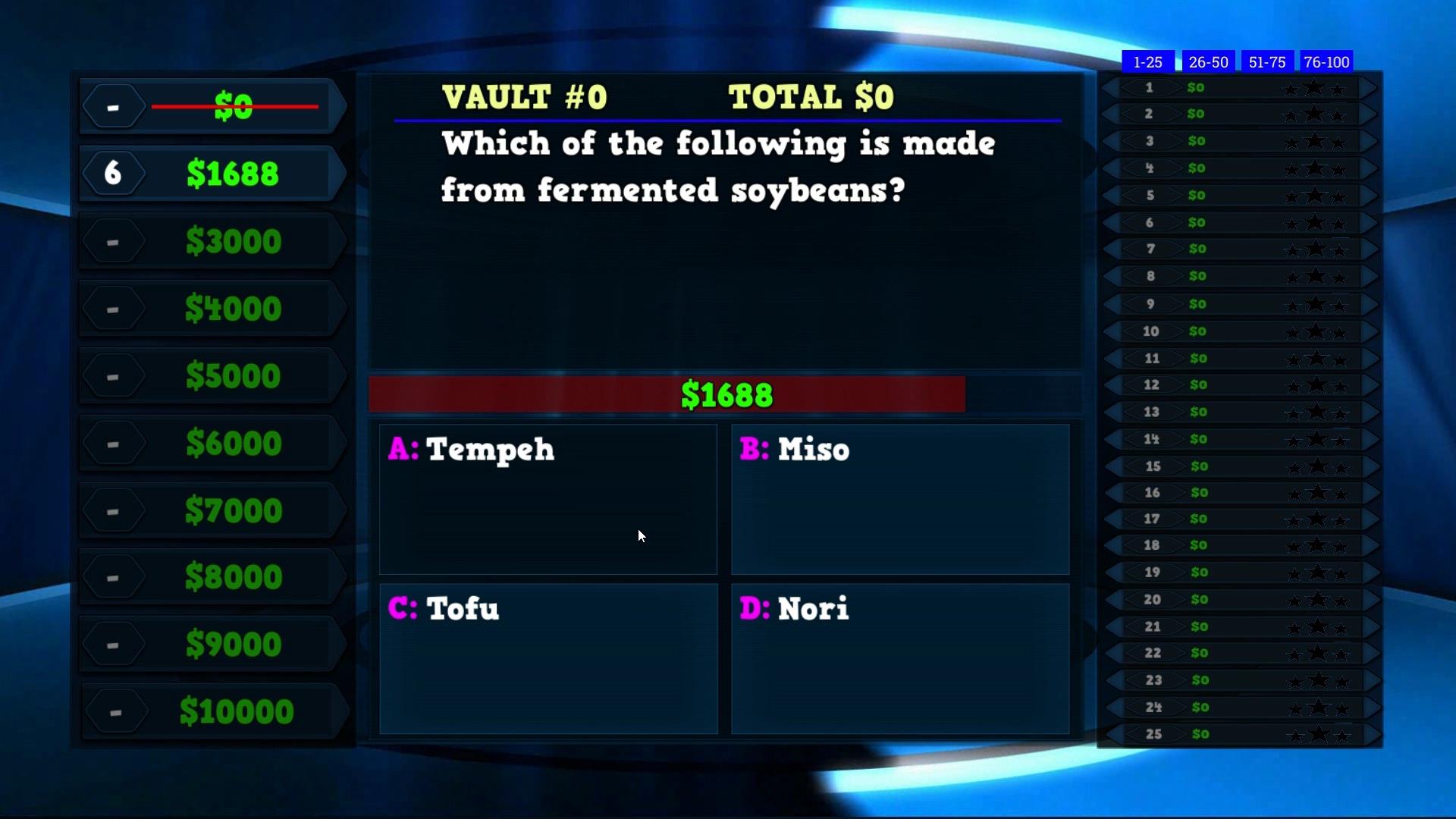 Trivia Vault: Health Trivia Deluxe screenshot 1