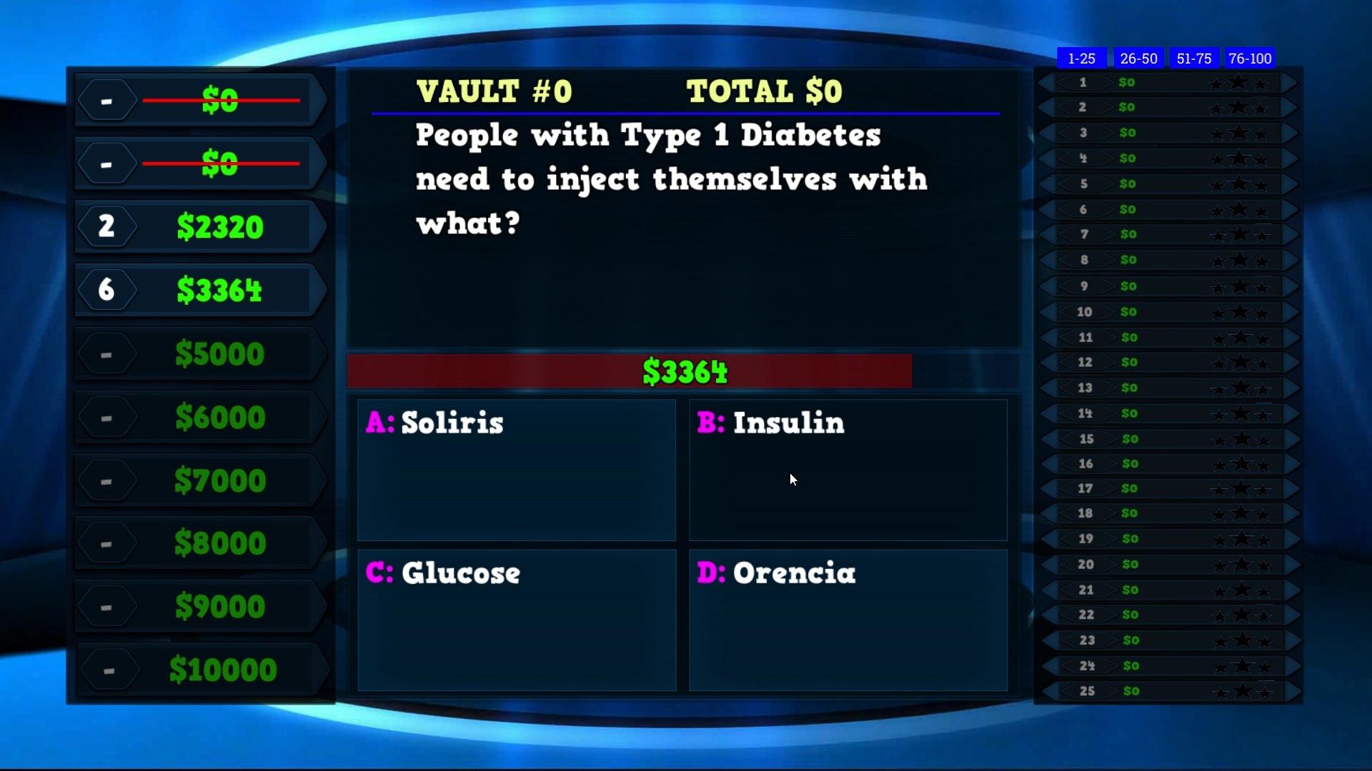 Trivia Vault: Health Trivia Deluxe screenshot 4