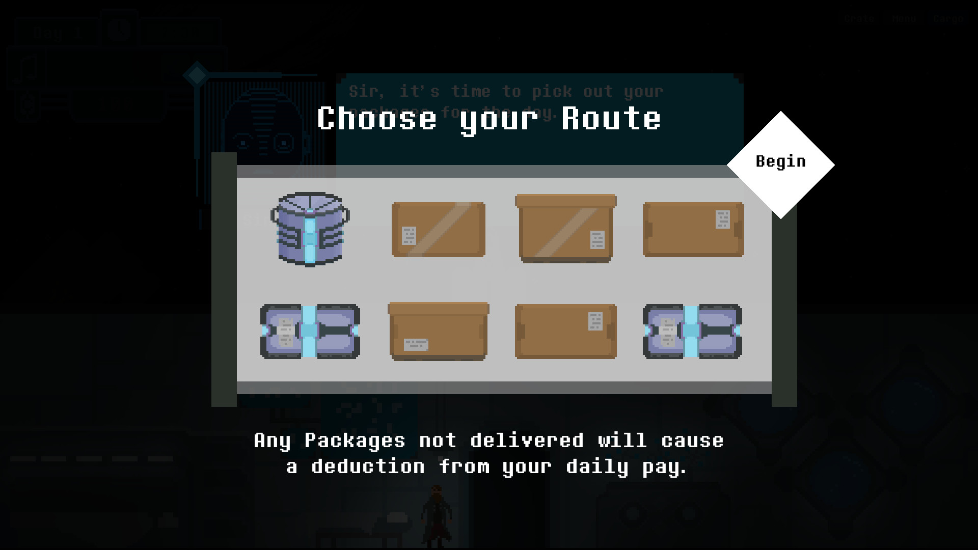 Galactic Delivery screenshot 3