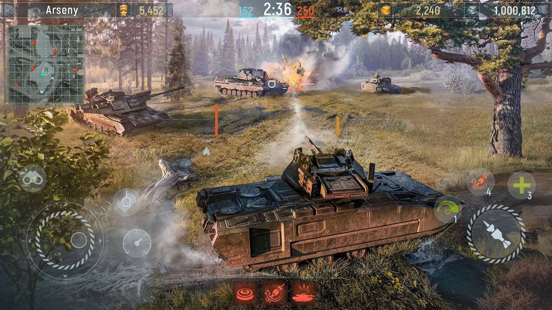 Modern Tanks screenshot 2