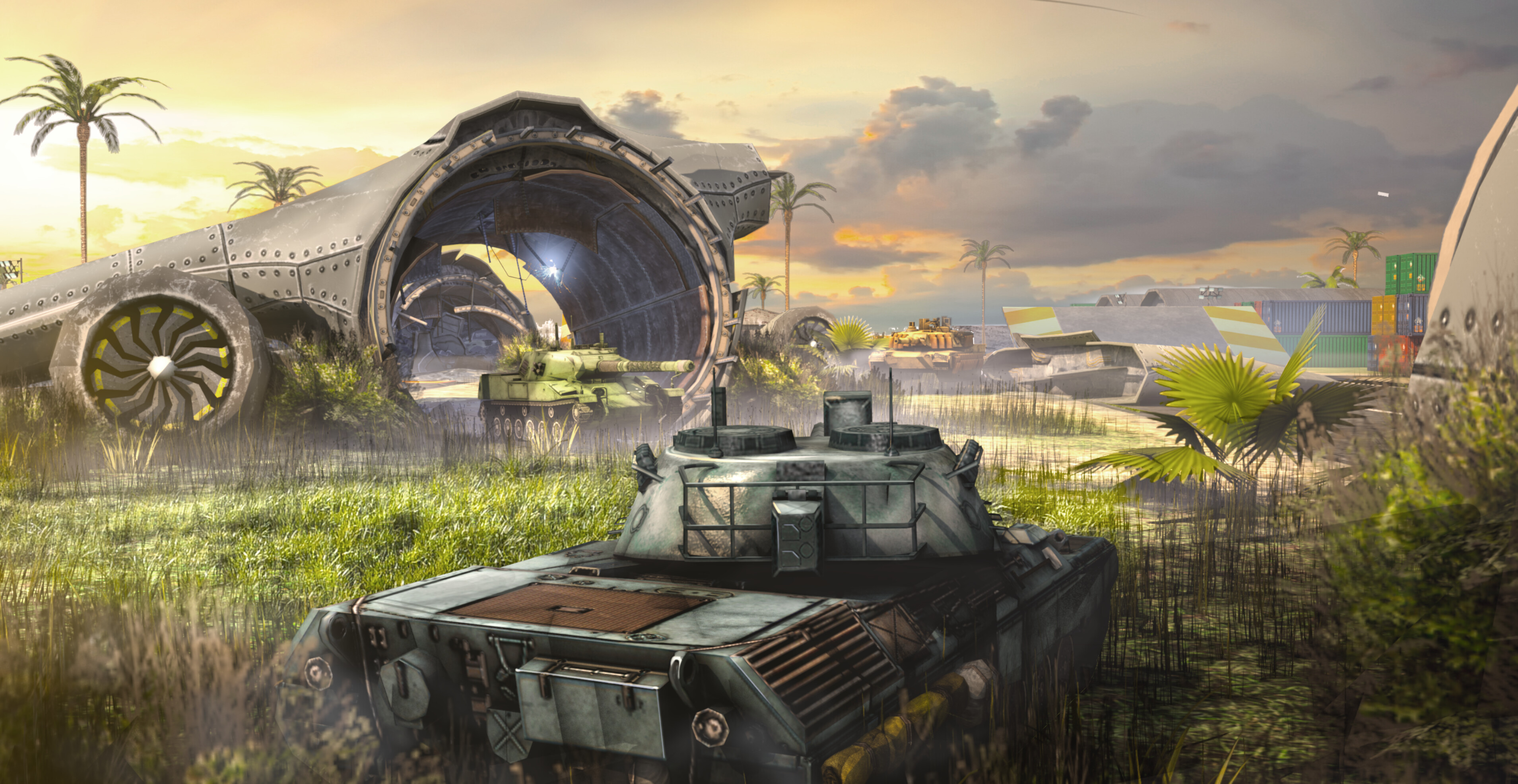 Modern Tanks screenshot 1