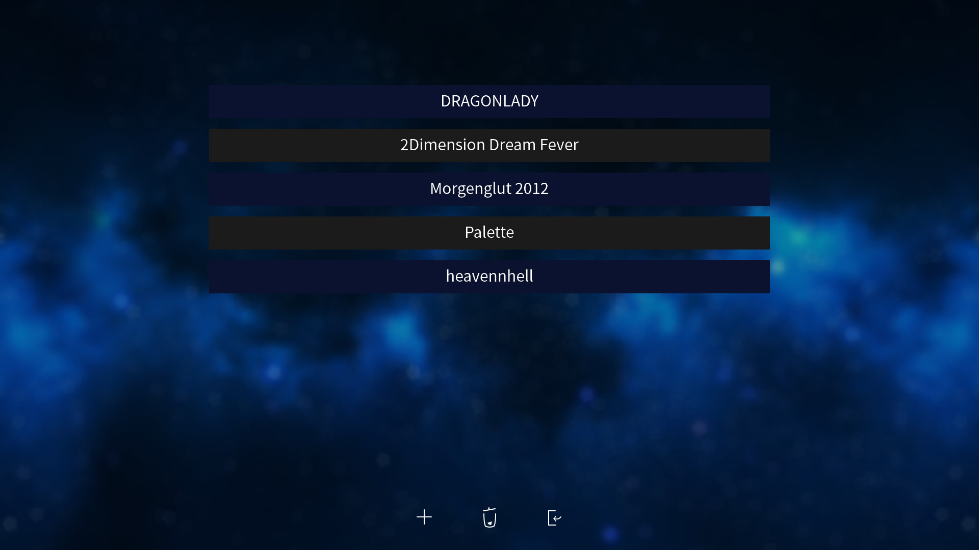 Master Project - 《Custom Beatmap Library》 screenshot 1