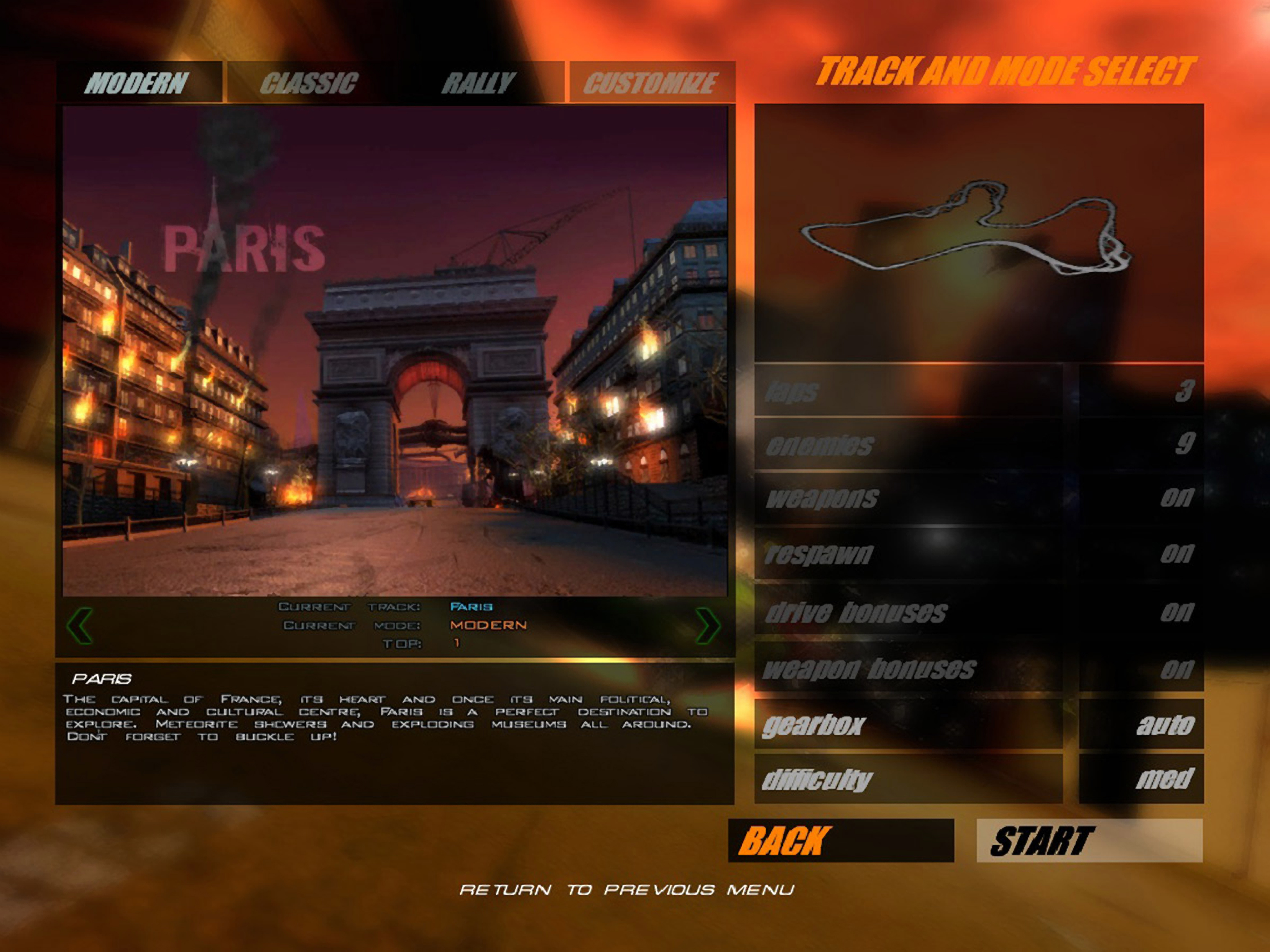 Death Track®: Resurrection screenshot 1