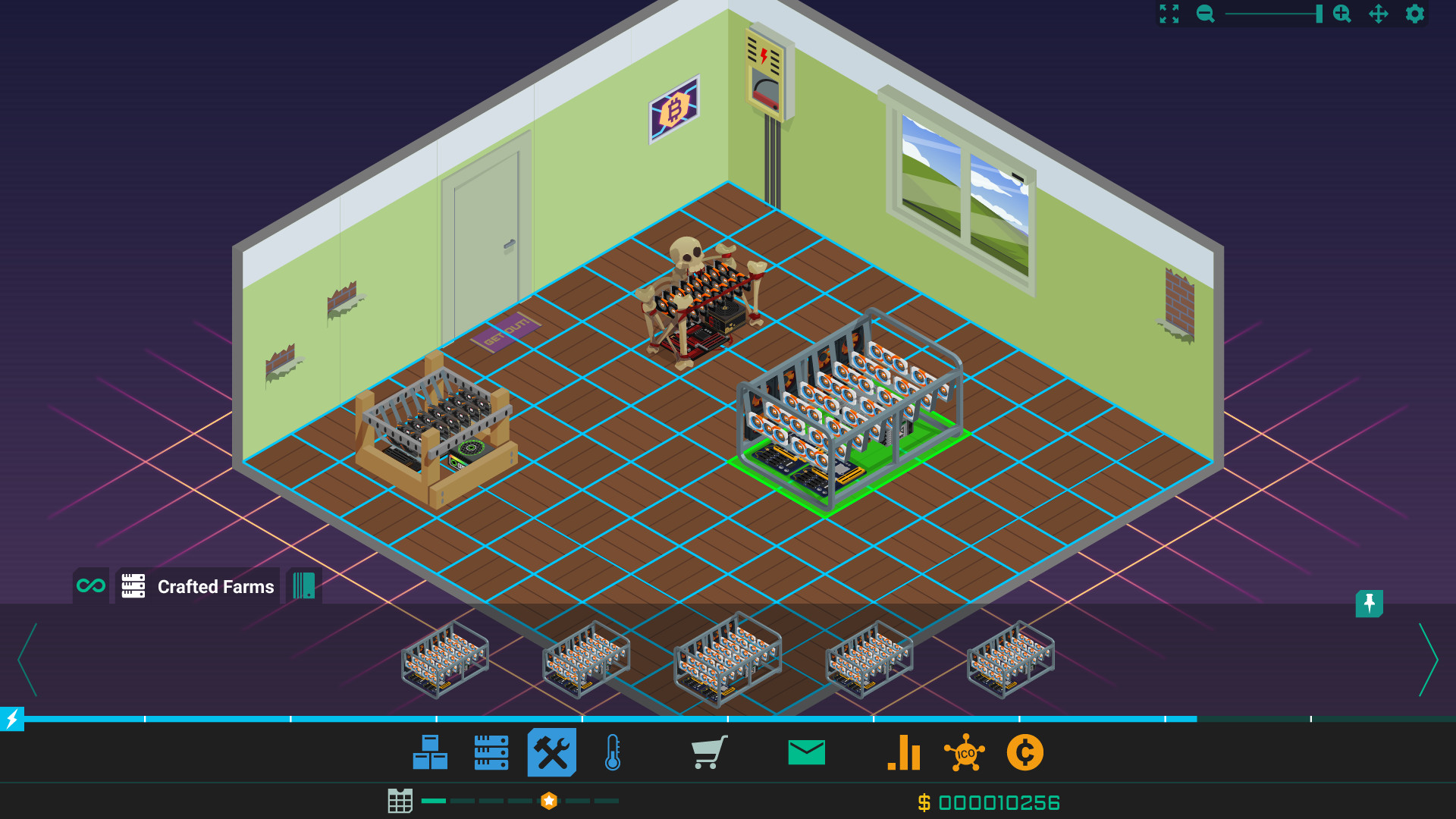 Bitcoin Mining Empire screenshot 1