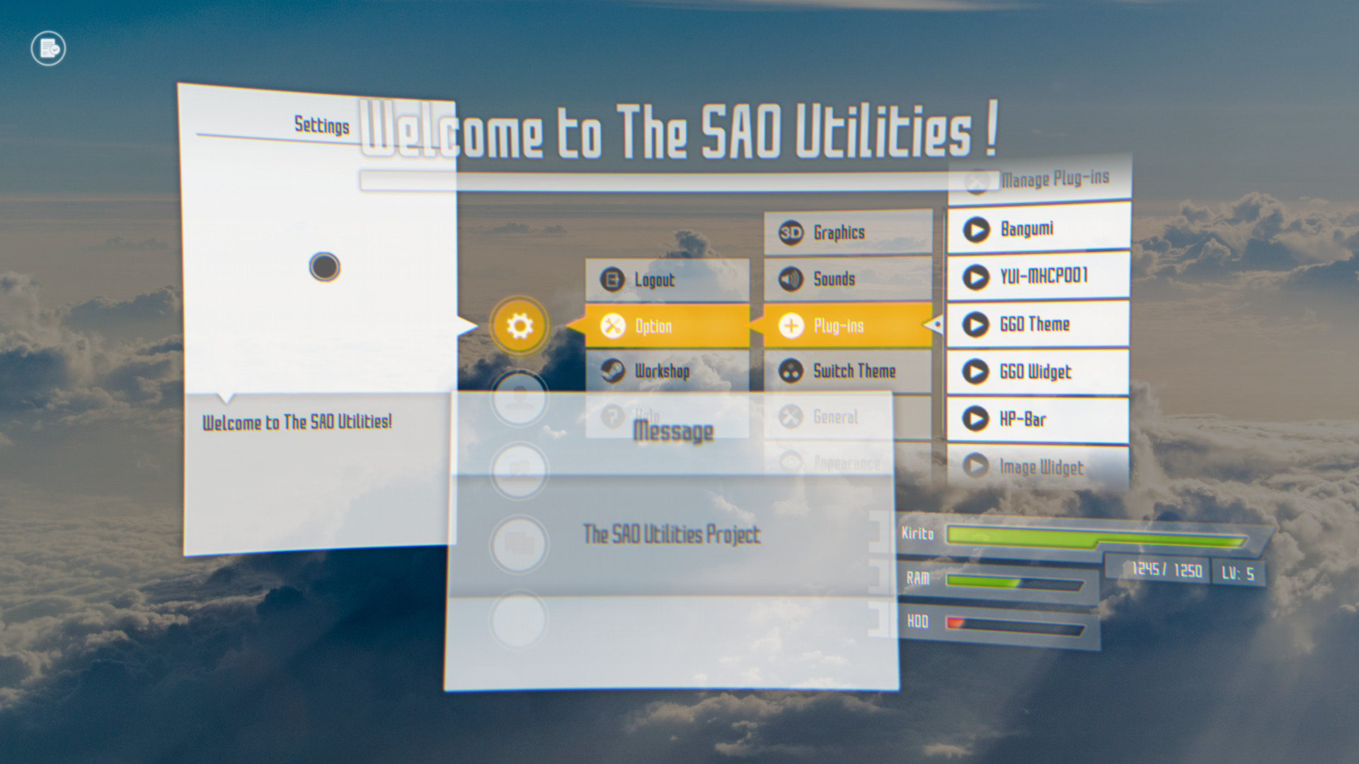 SAO Utils: Beta screenshot 1
