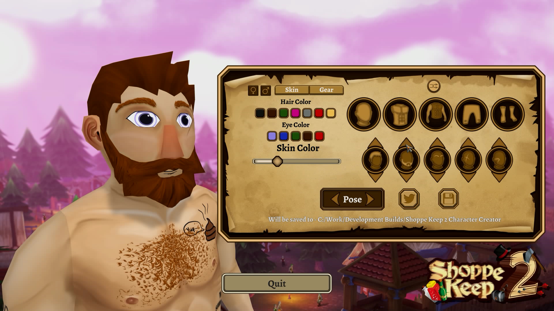 Shoppe Keep 2 Character Creator Preview screenshot 4