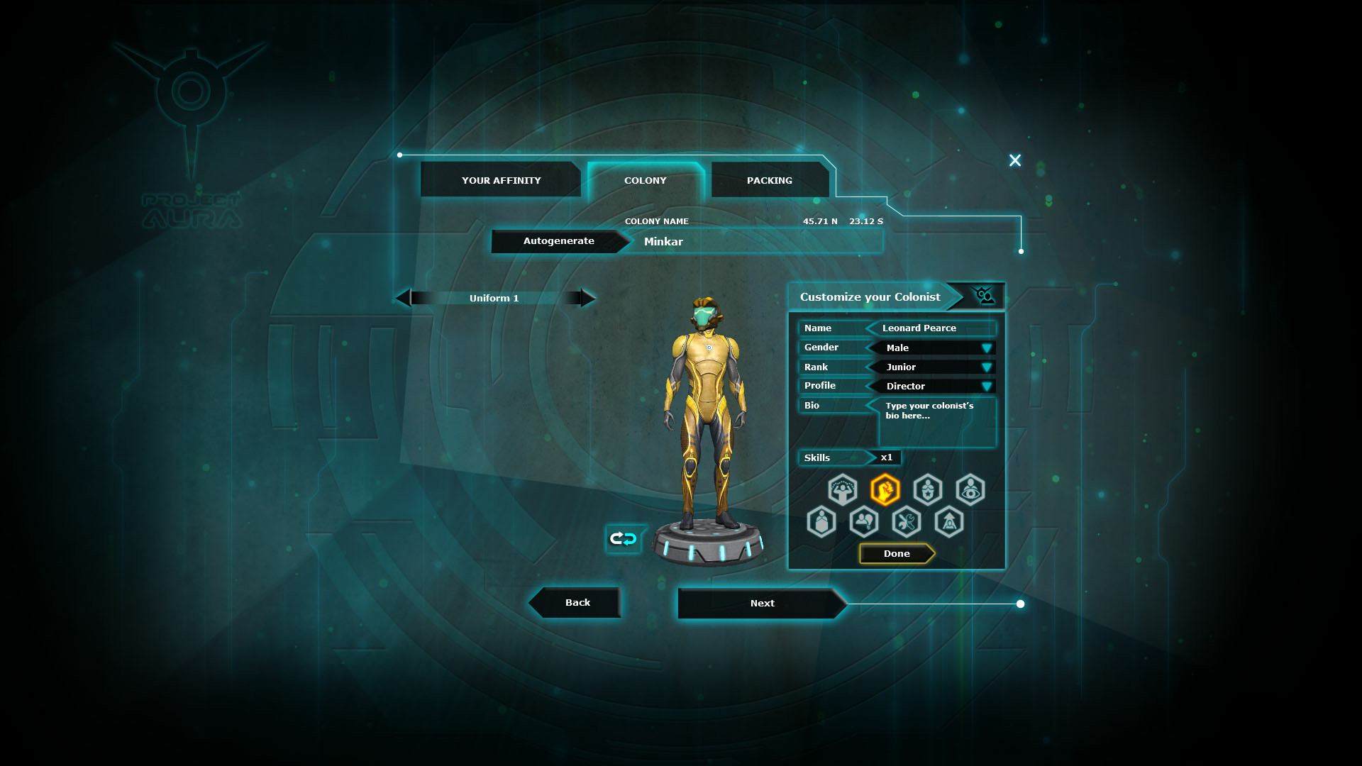 Project Aura - Junior Colonist screenshot 1