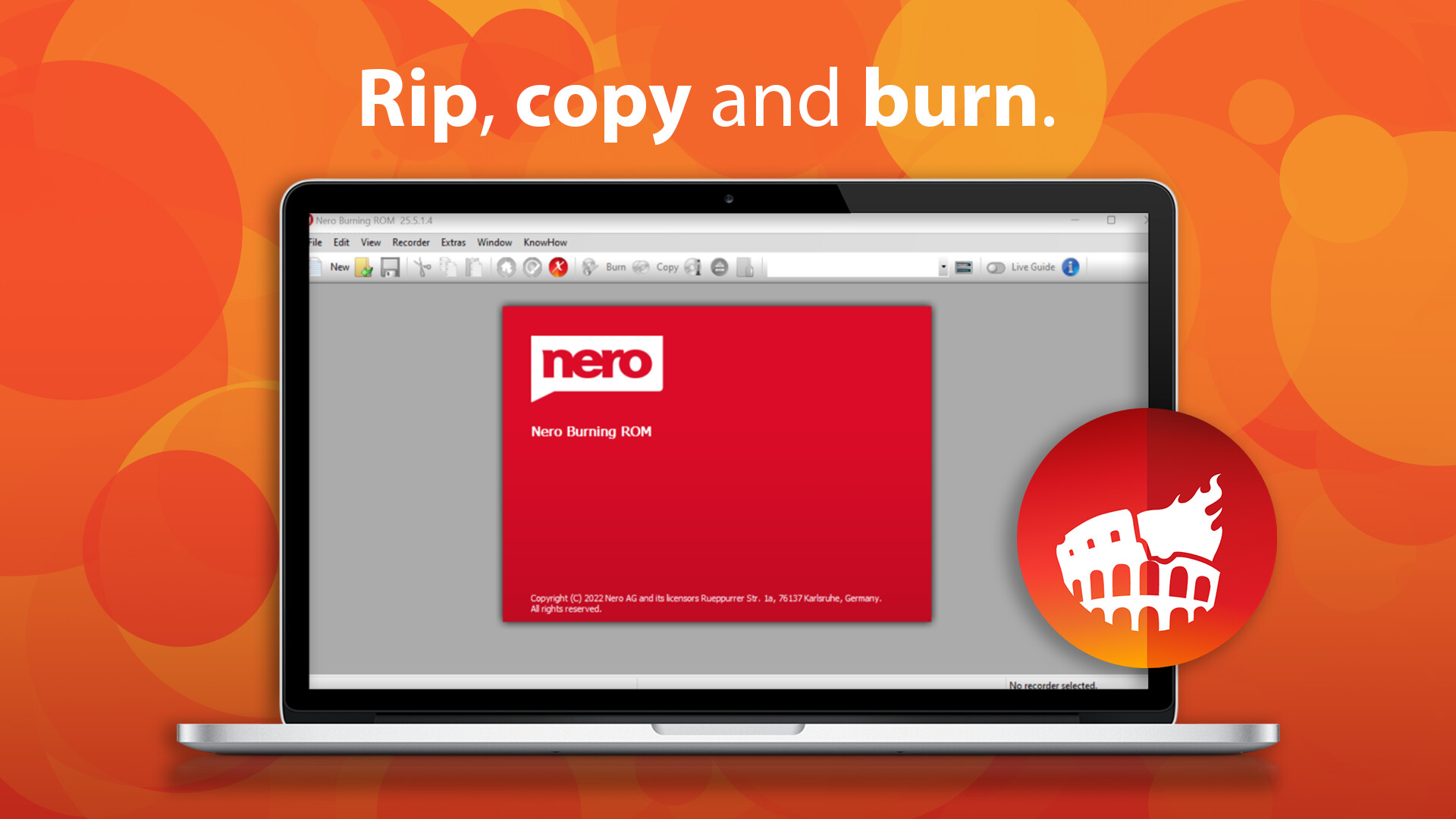 Nero Burning ROM screenshot 1