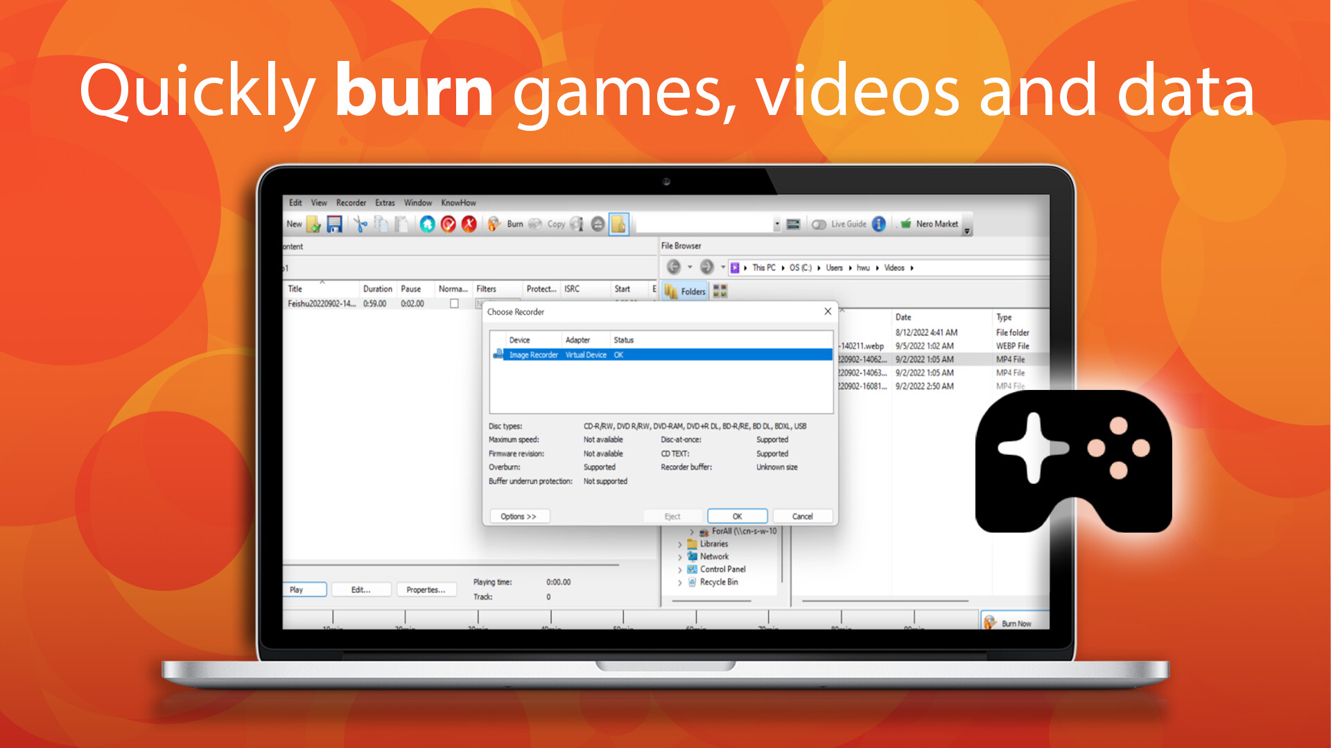 Nero Burning ROM screenshot 2