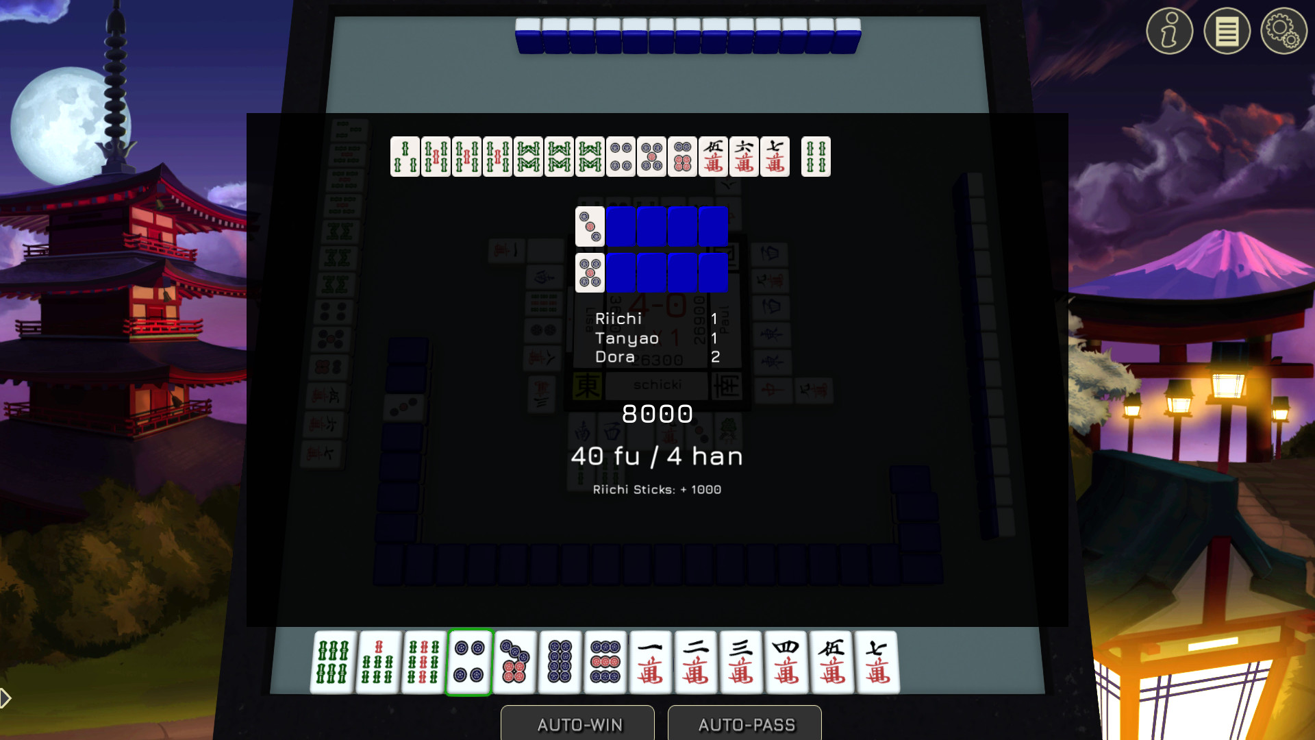 Mahjong Riichi Multiplayer screenshot 6