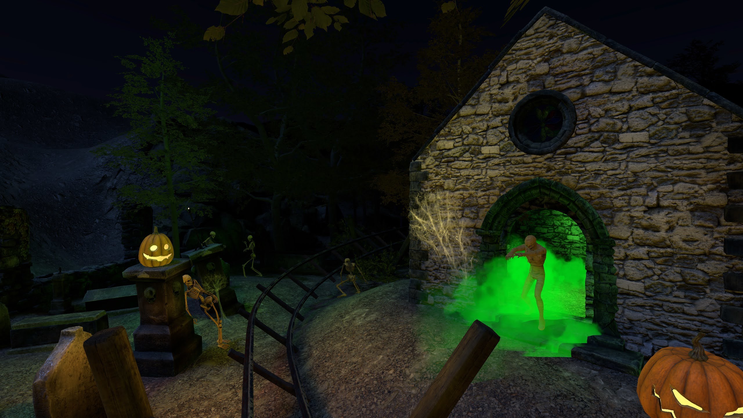 Epic Roller Coasters — Halloween screenshot 1