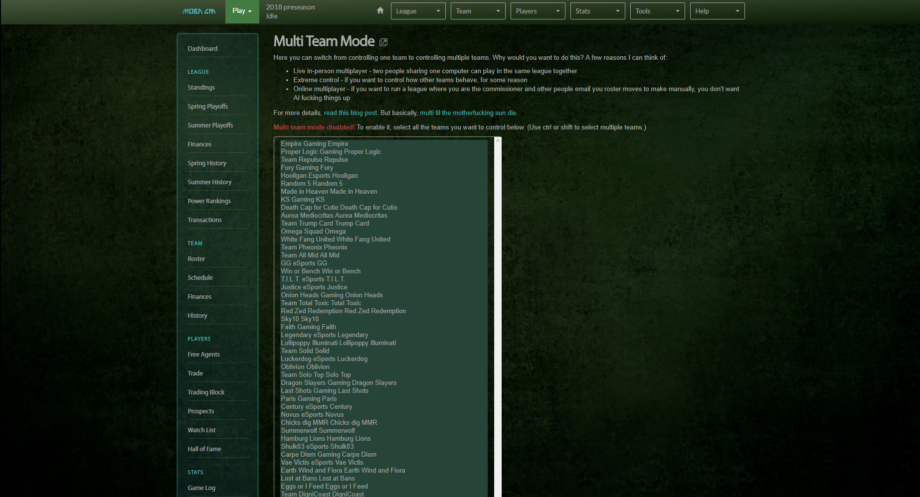 MOBA GM screenshot 6