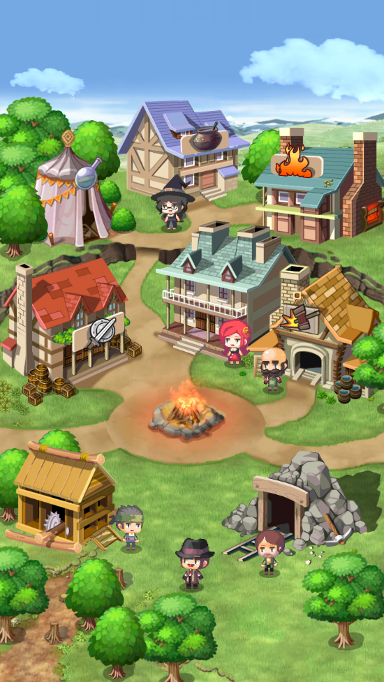 Hero Village Simulator screenshot 1