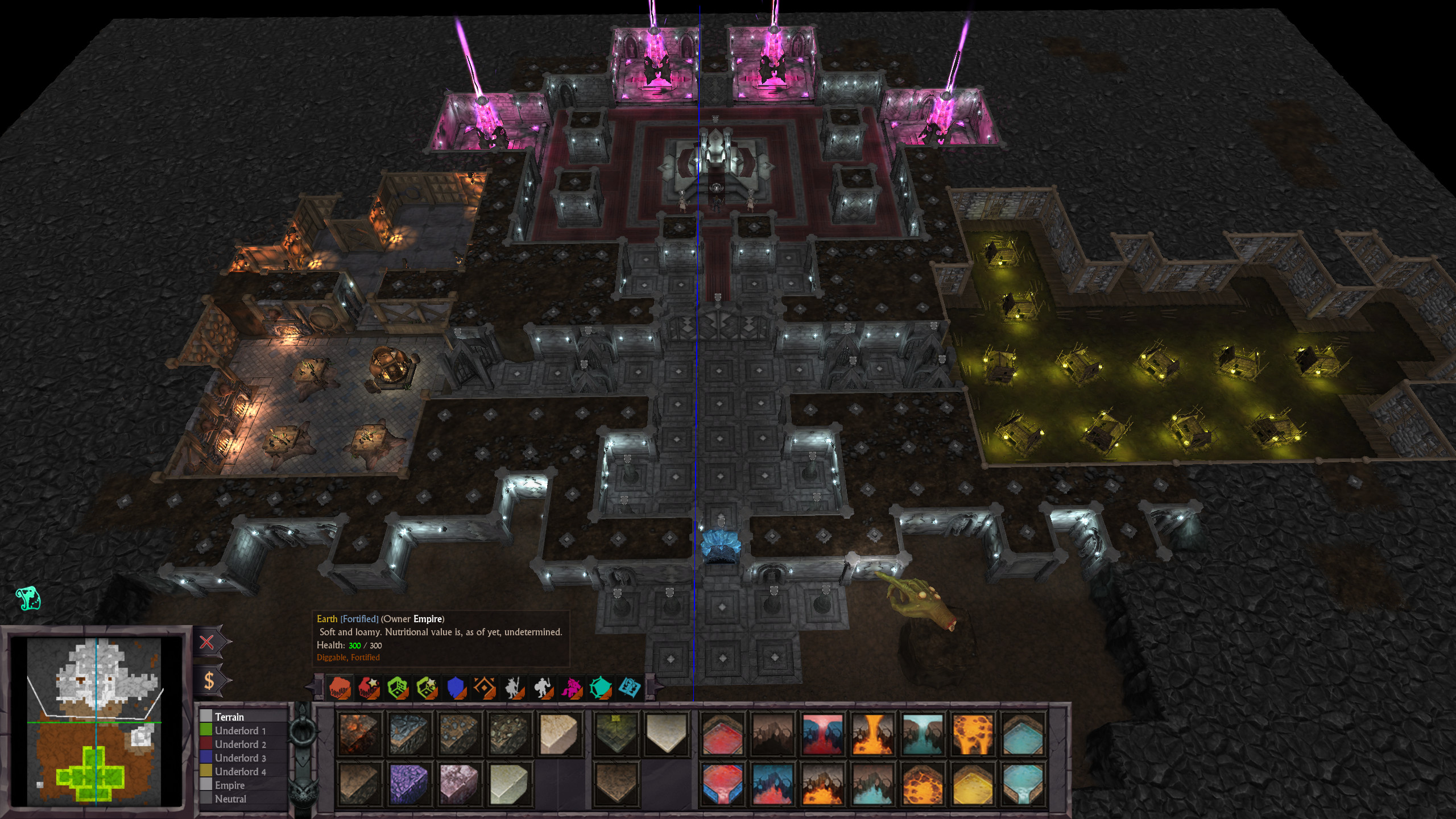 War for the Overworld - Map Editor screenshot 1