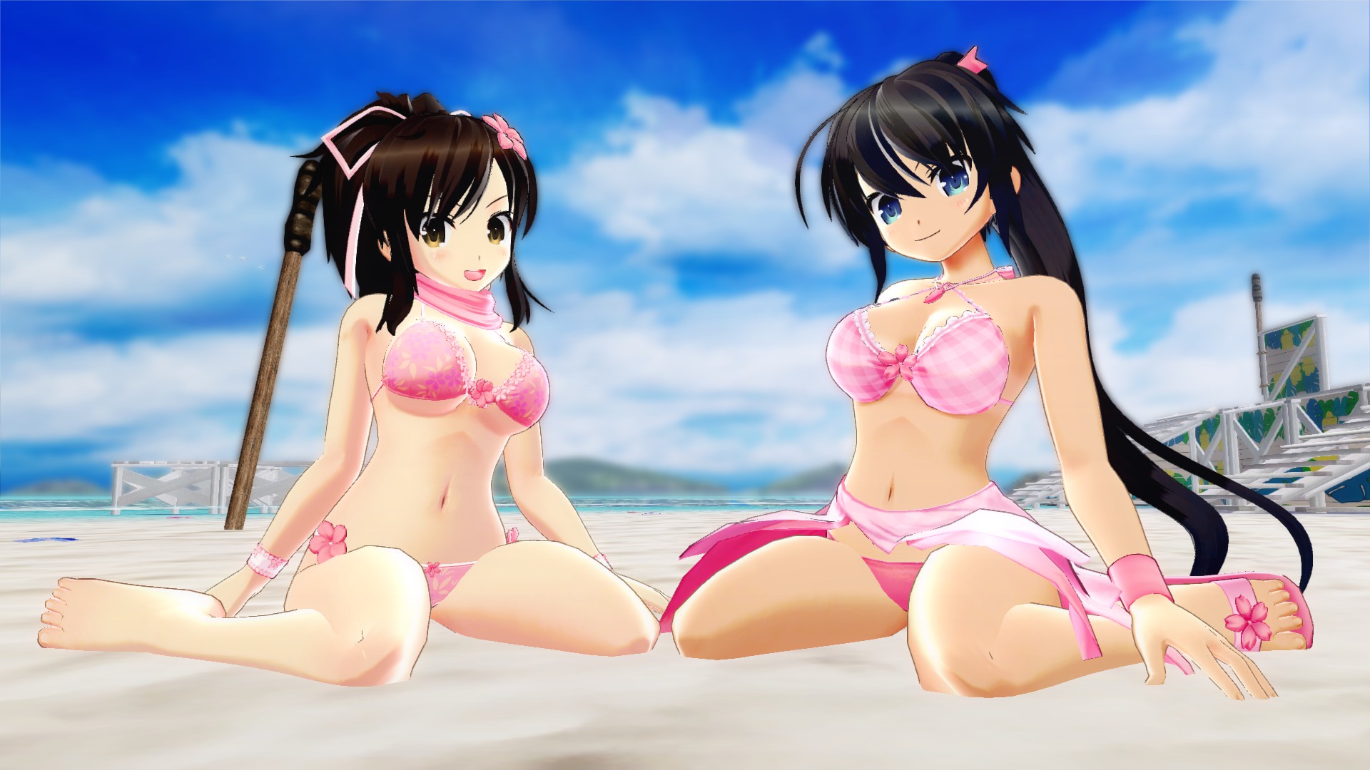 Save 70% on SENRAN KAGURA Peach Beach Splash - Sakura Swimsuit
