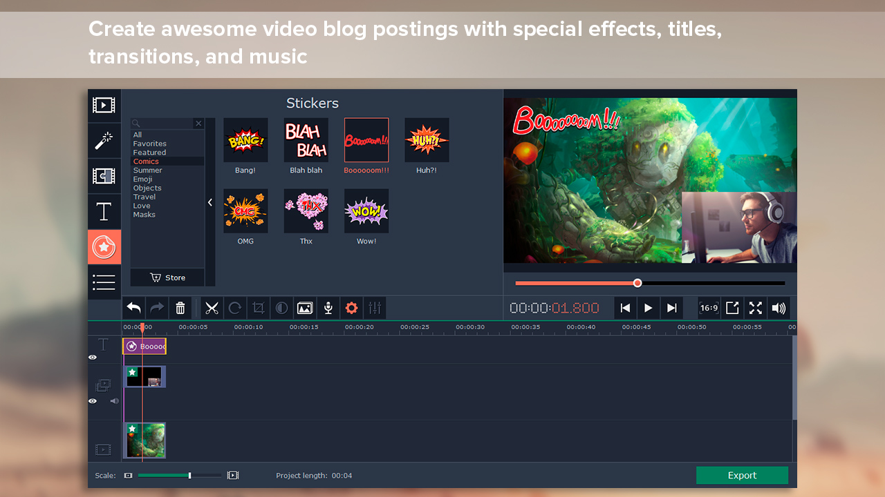 Movavi Video Suite 17 screenshot 1
